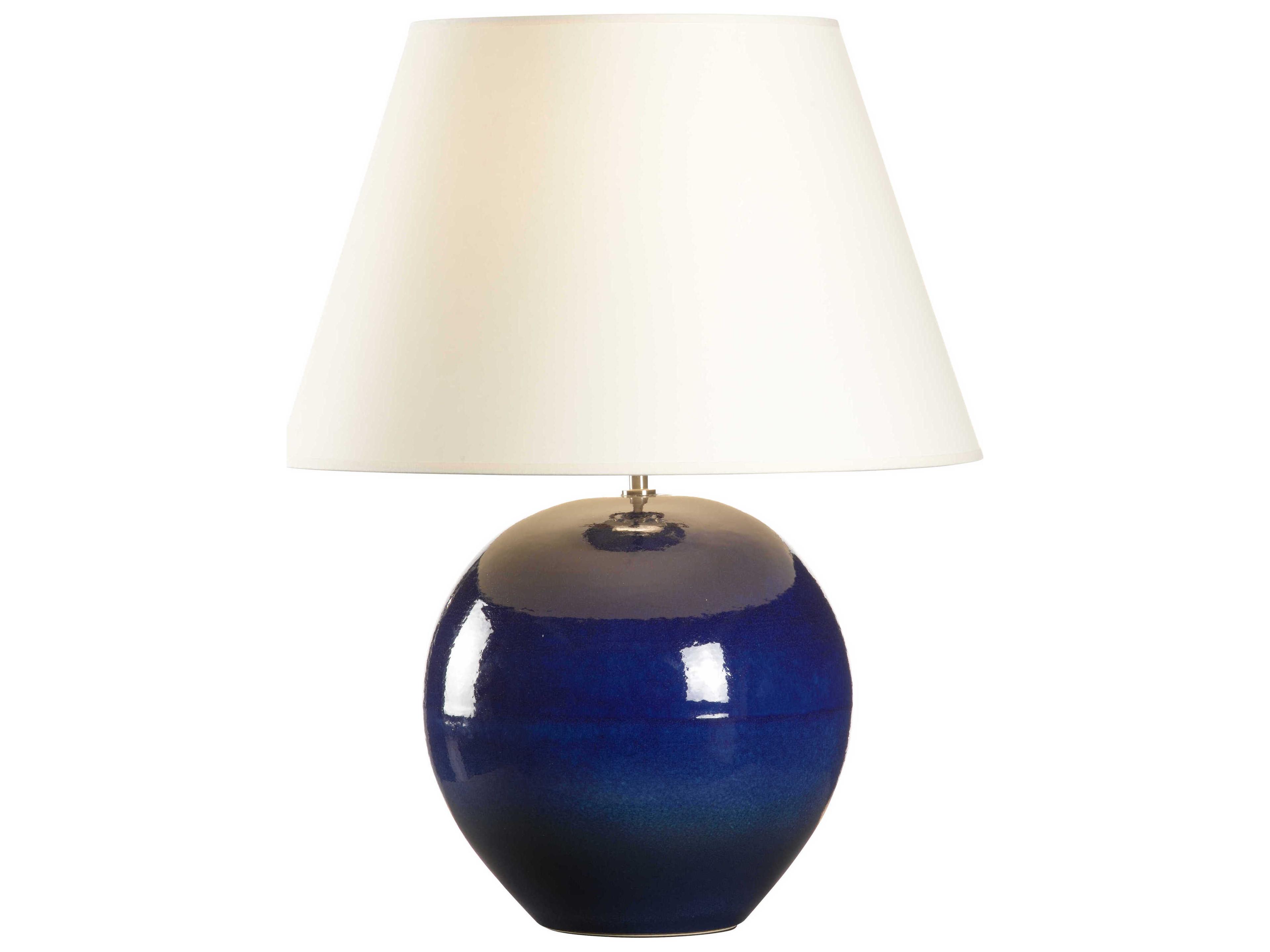 Wildwood Shiga Blue Blazes Cream Paper Buffet Lamp