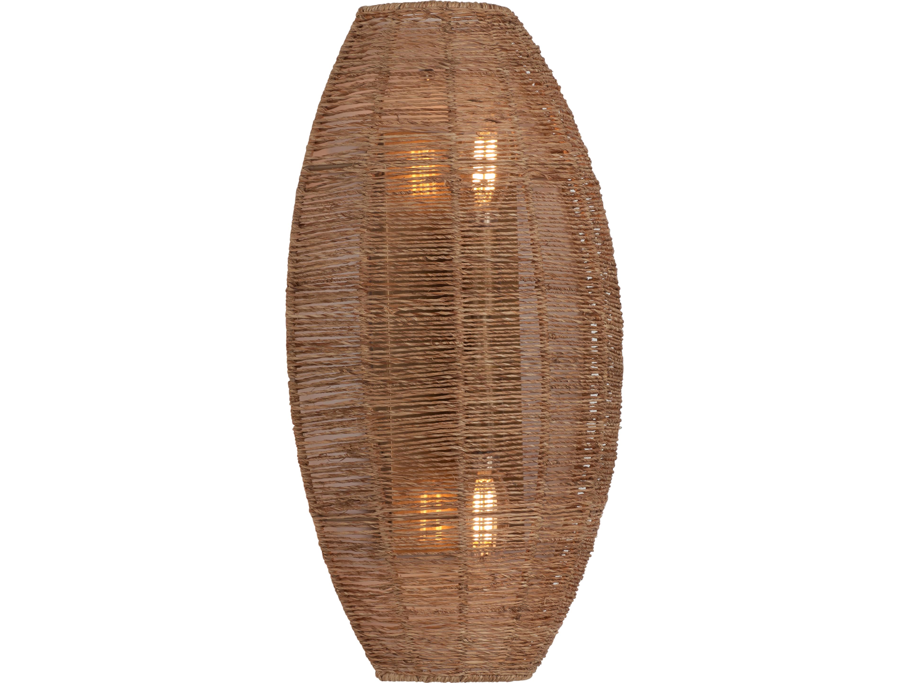 Wildwood 2-Light Natural Antique Brass Wall Sconce