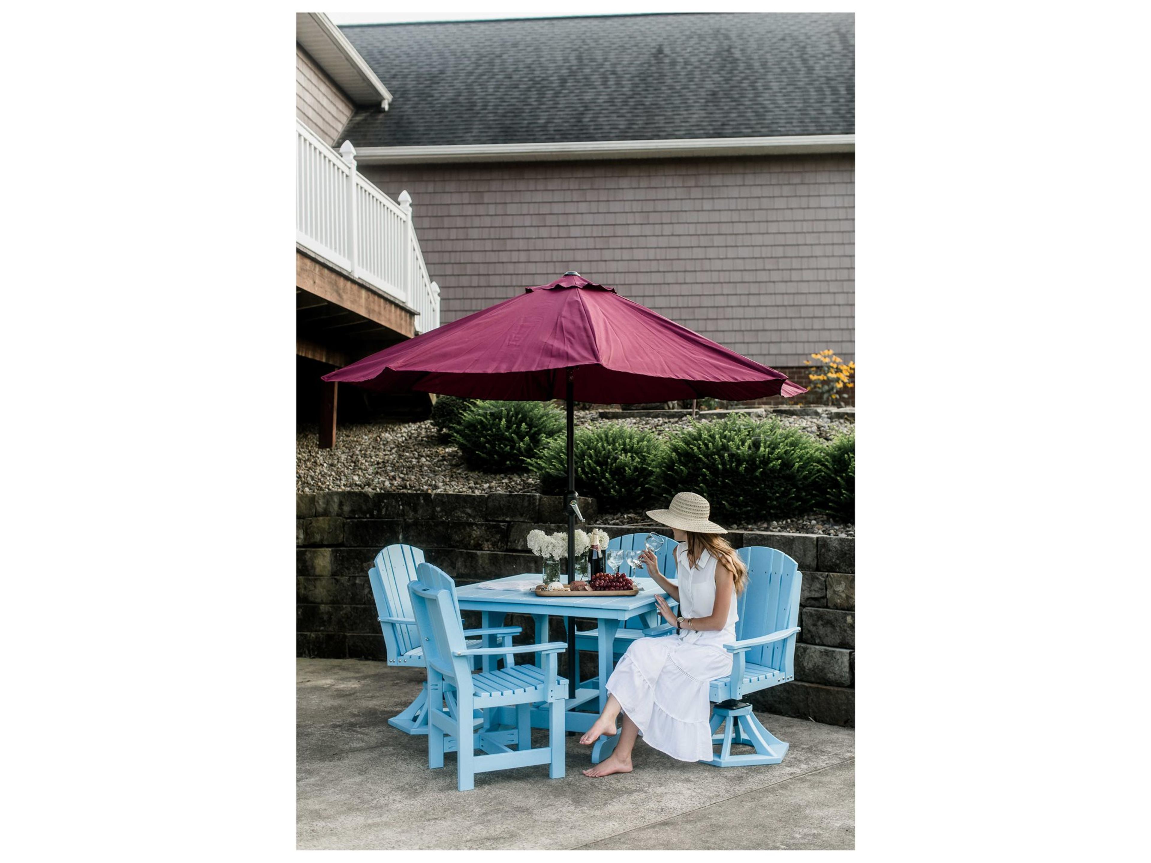 Wildridge Heritage Recycled Plastic 5 Piece Patio Dining Set