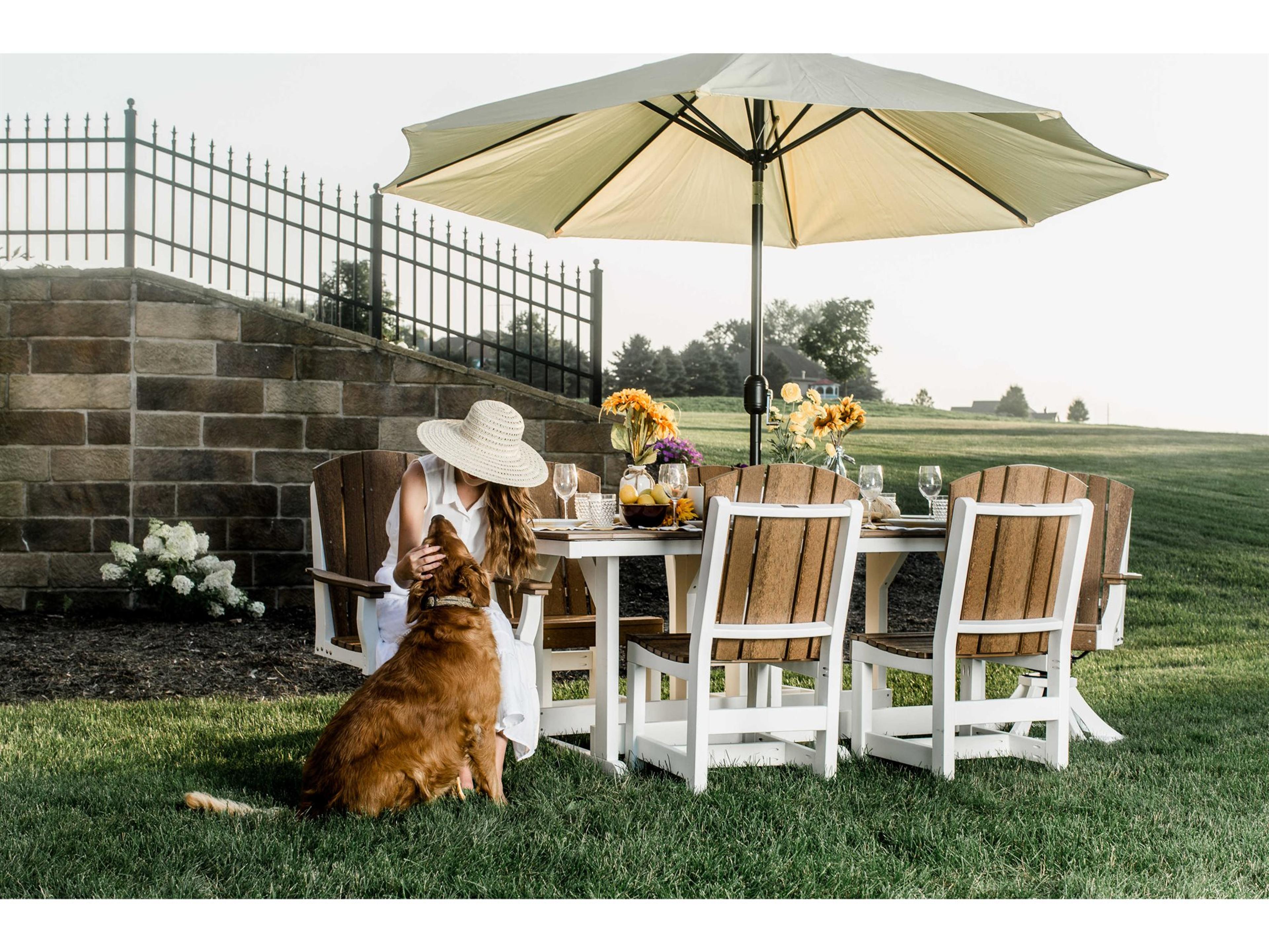 Wildridge Heritage Recycled Plastic 7 Piece Outdoor Dining Set