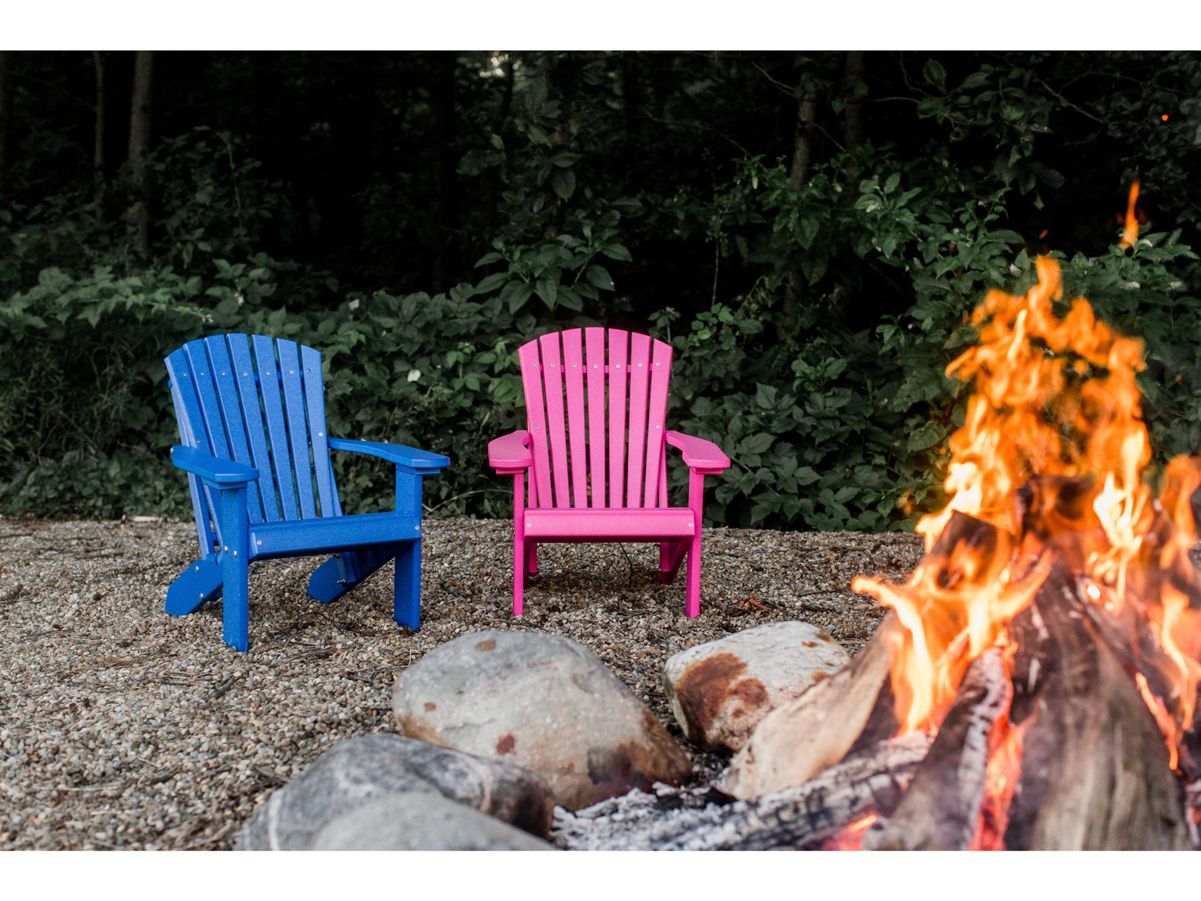 Heritage Recycled Plastic 2 Piece Outdoor Patio Lounge Set