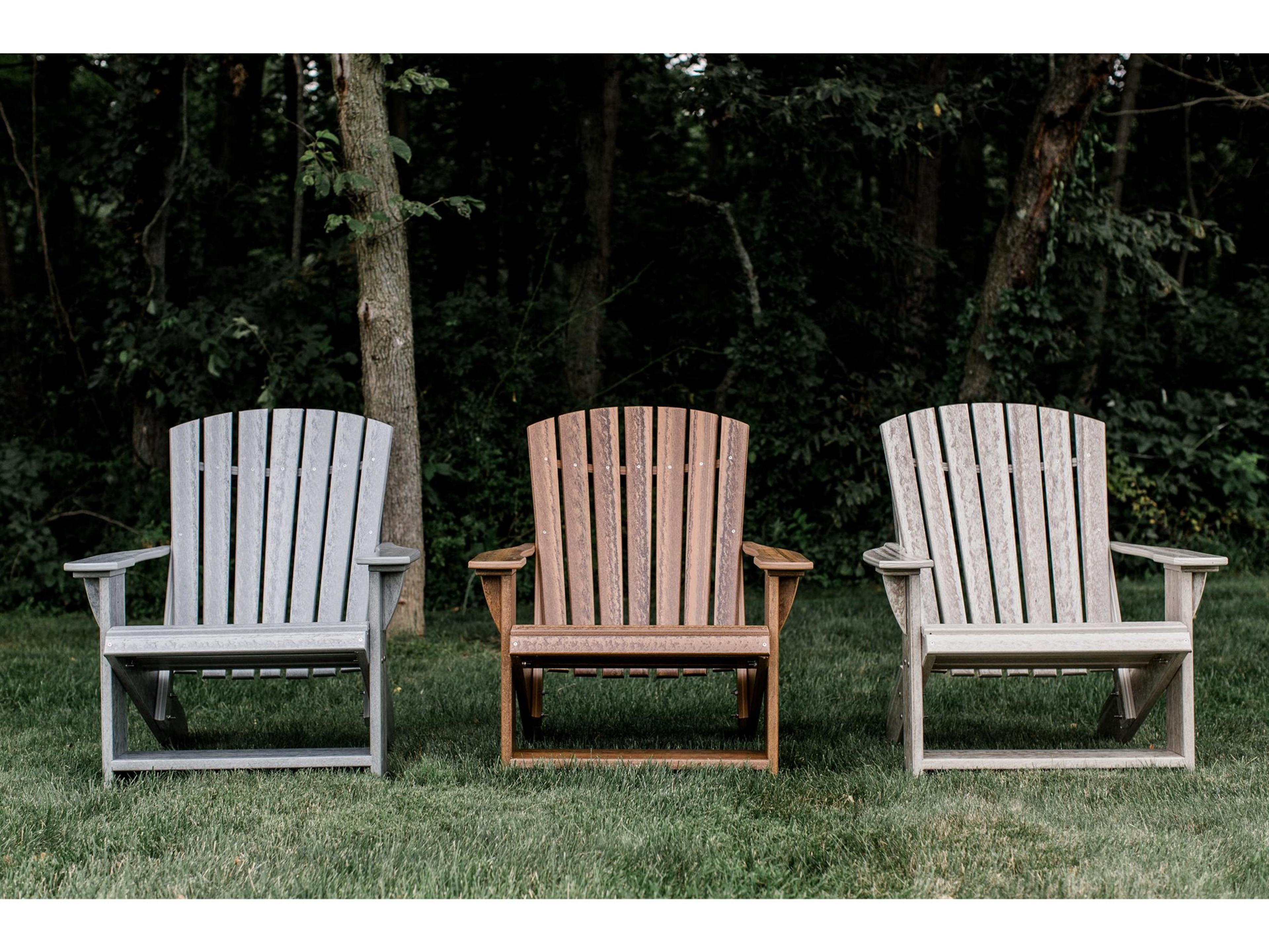 Wildridge Heritage Recycled Plastic 3 Piece Outdoor Patio Lounge Set