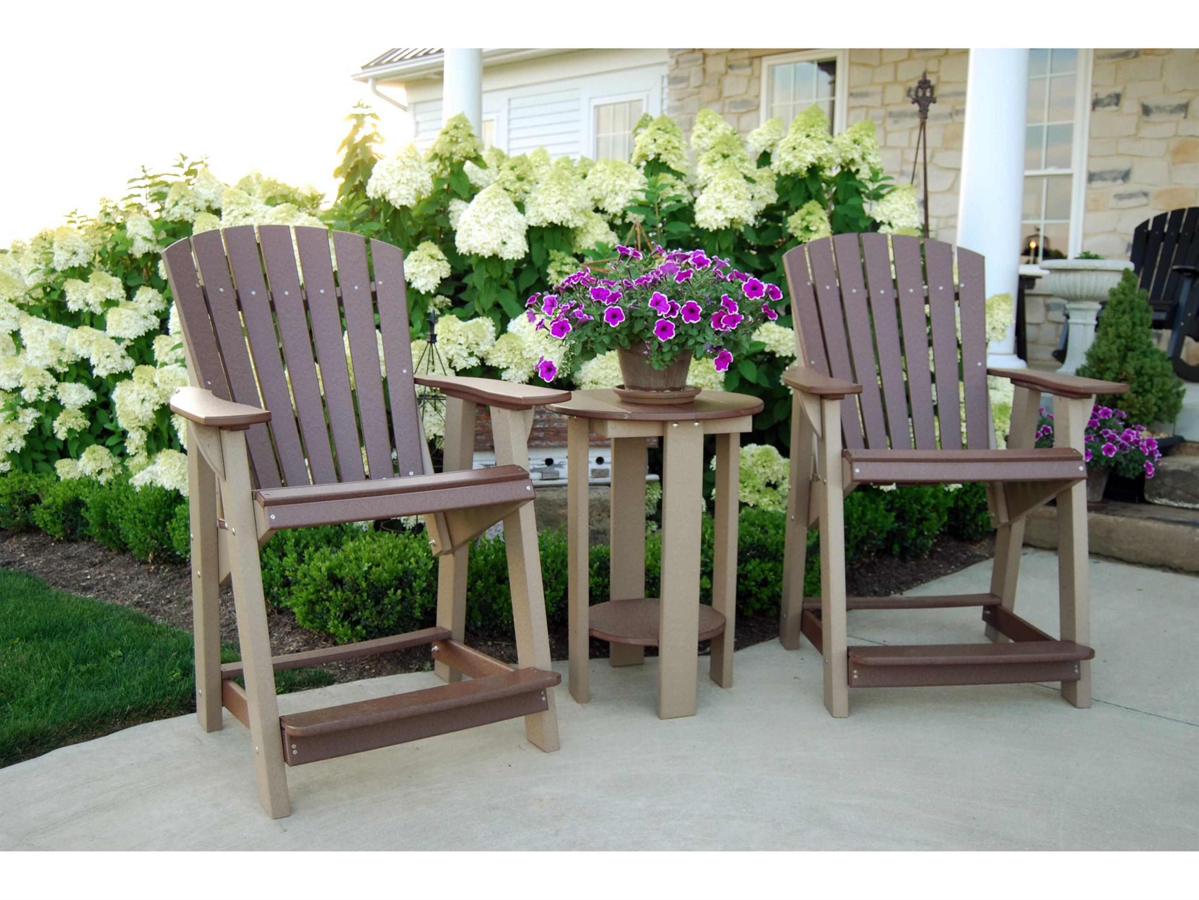 Heritage Recycled Plastic 3 Piece Outdoor Lounge Set