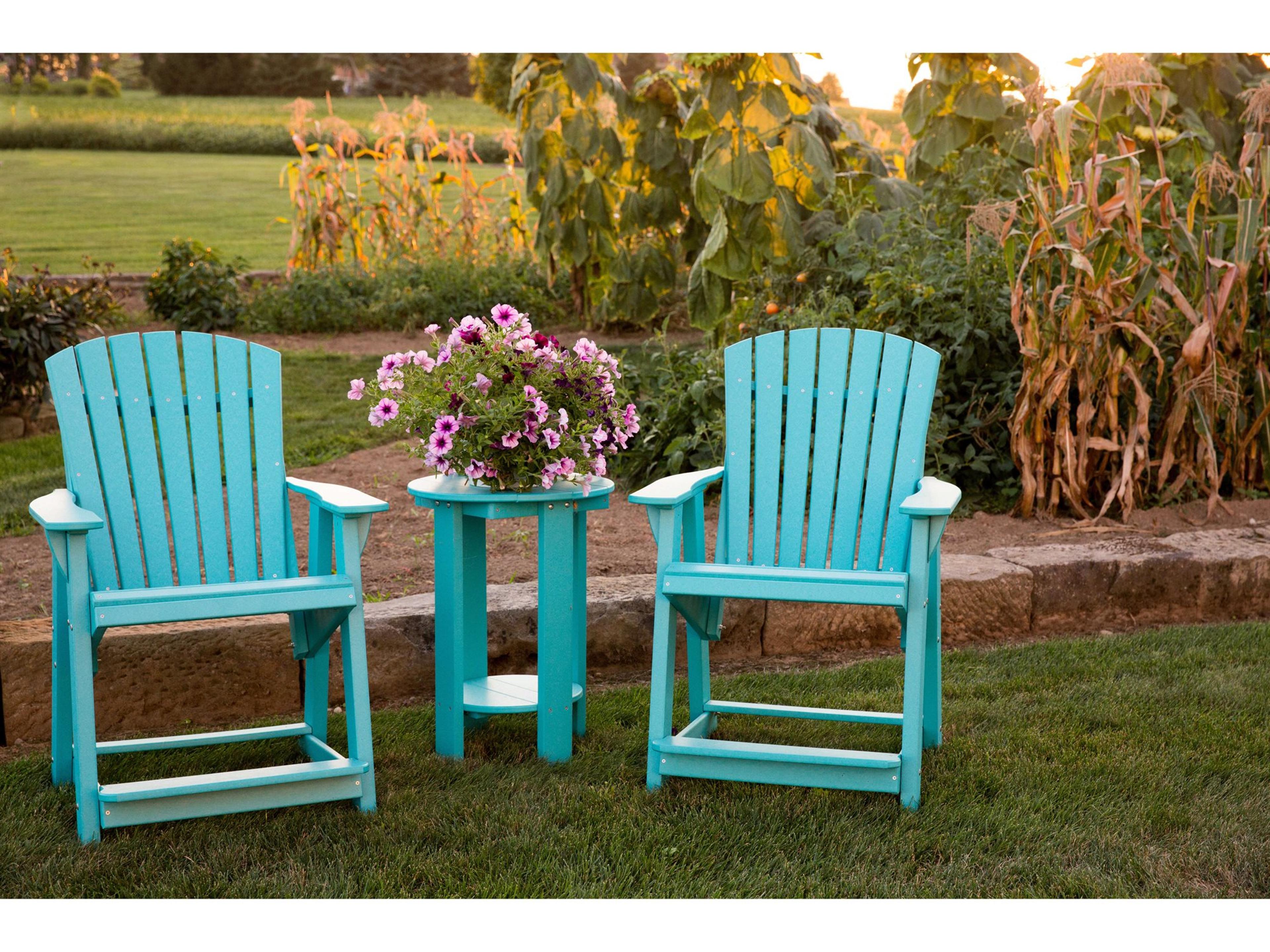 Heritage Recycled Plastic 3 Piece Patio Lounge Set