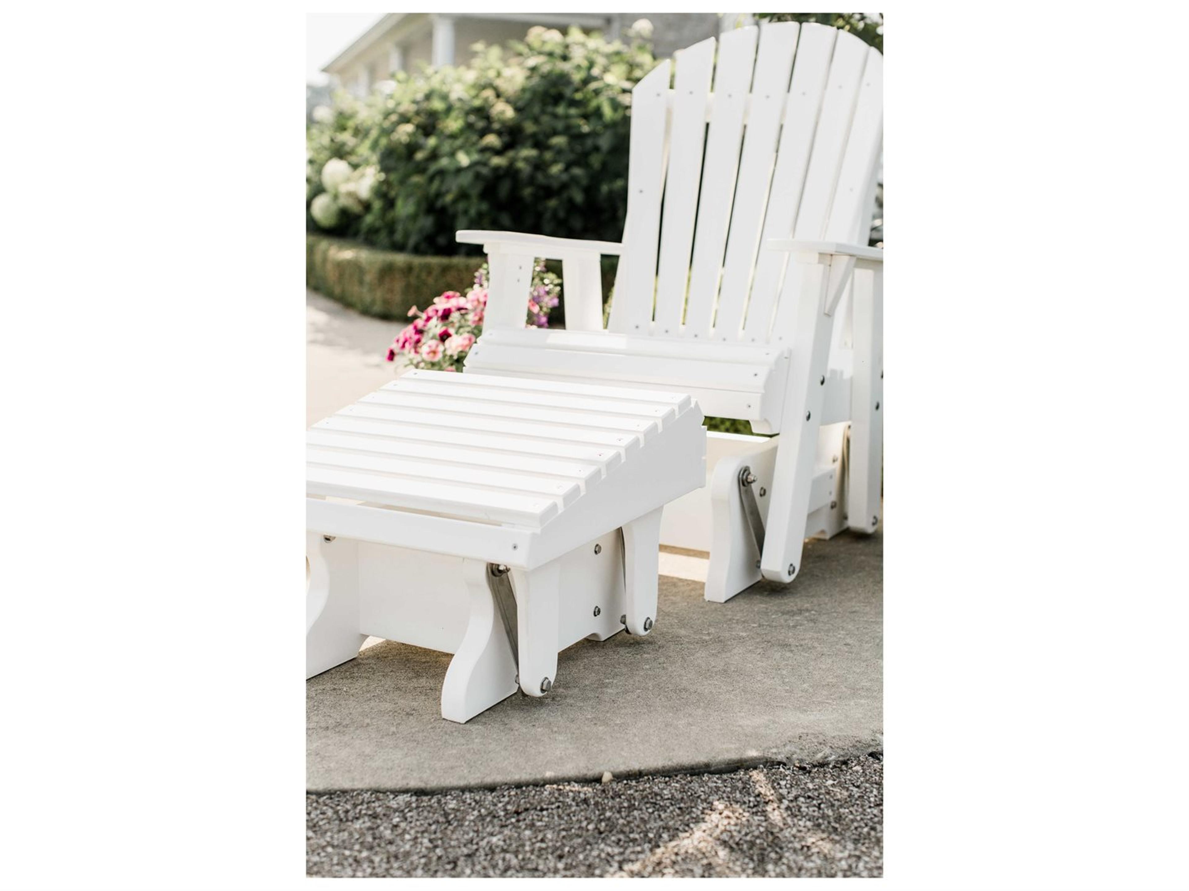 Heritage Recycled Plastic 2 Piece Outdoor Patio Lounge Set