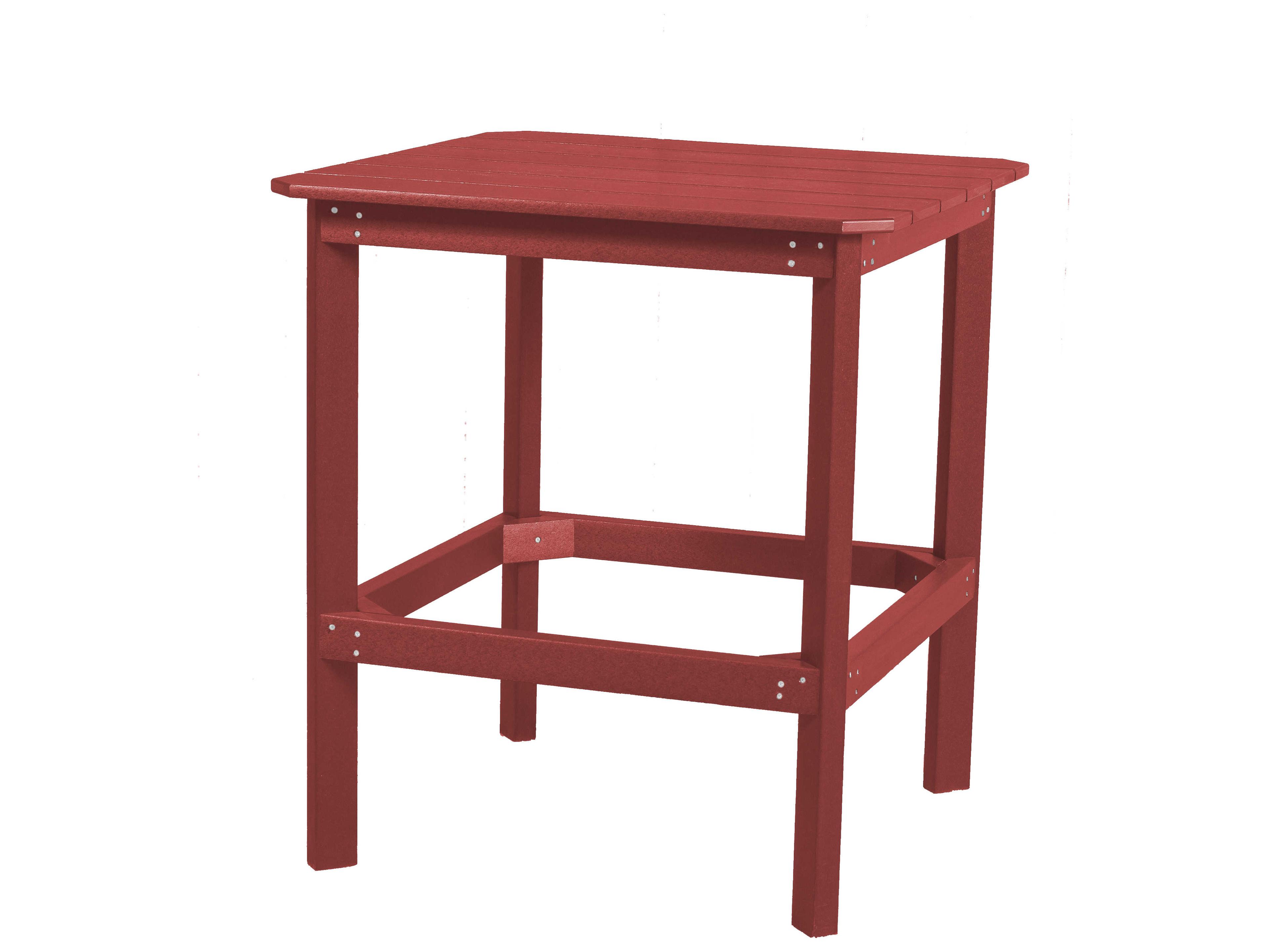 Wildridge Classic Recycled Plastic Square Counter Table