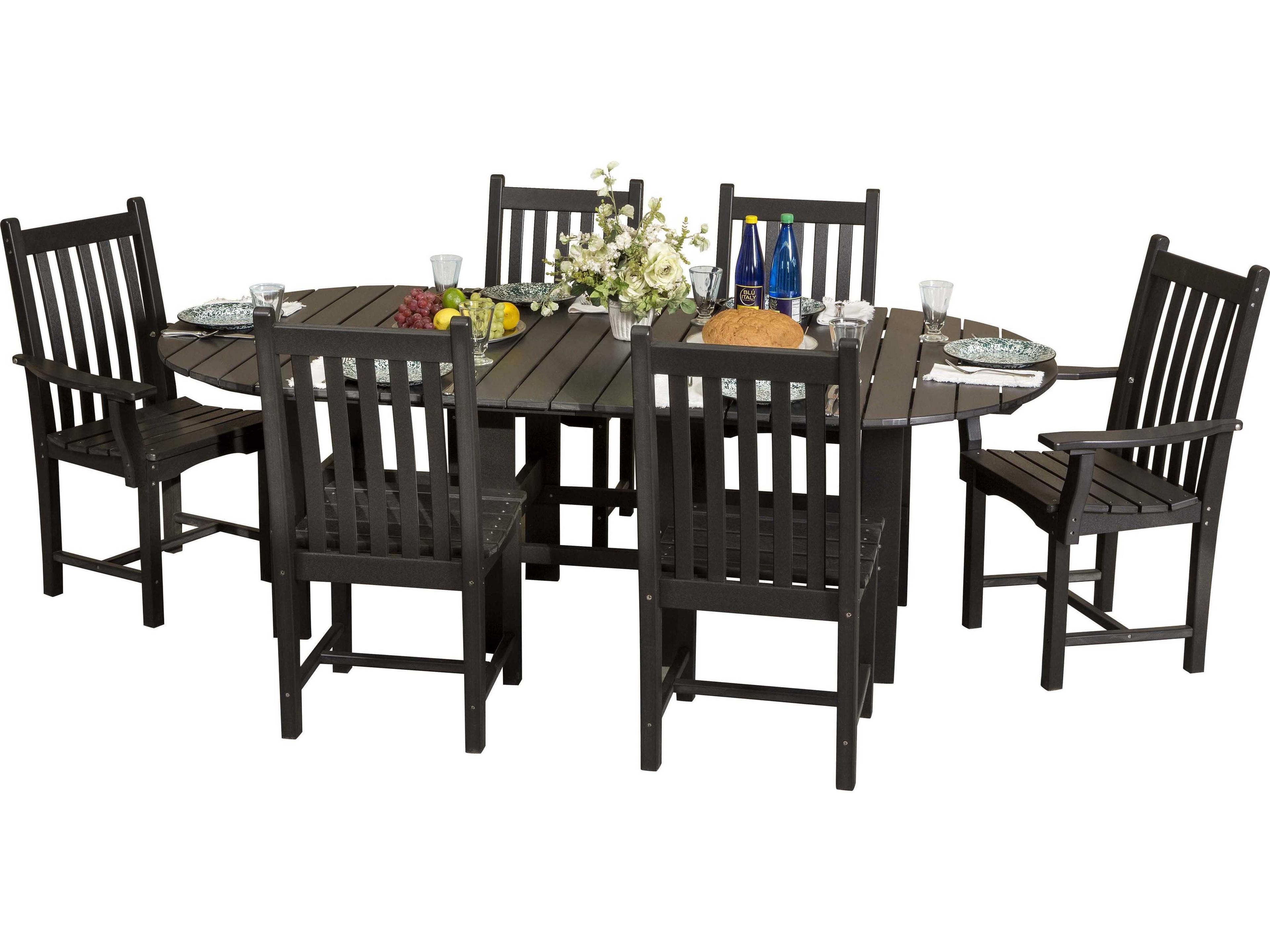 Wildridge Classic Recycled Plastic 7 Piece Outdoor Dining Set