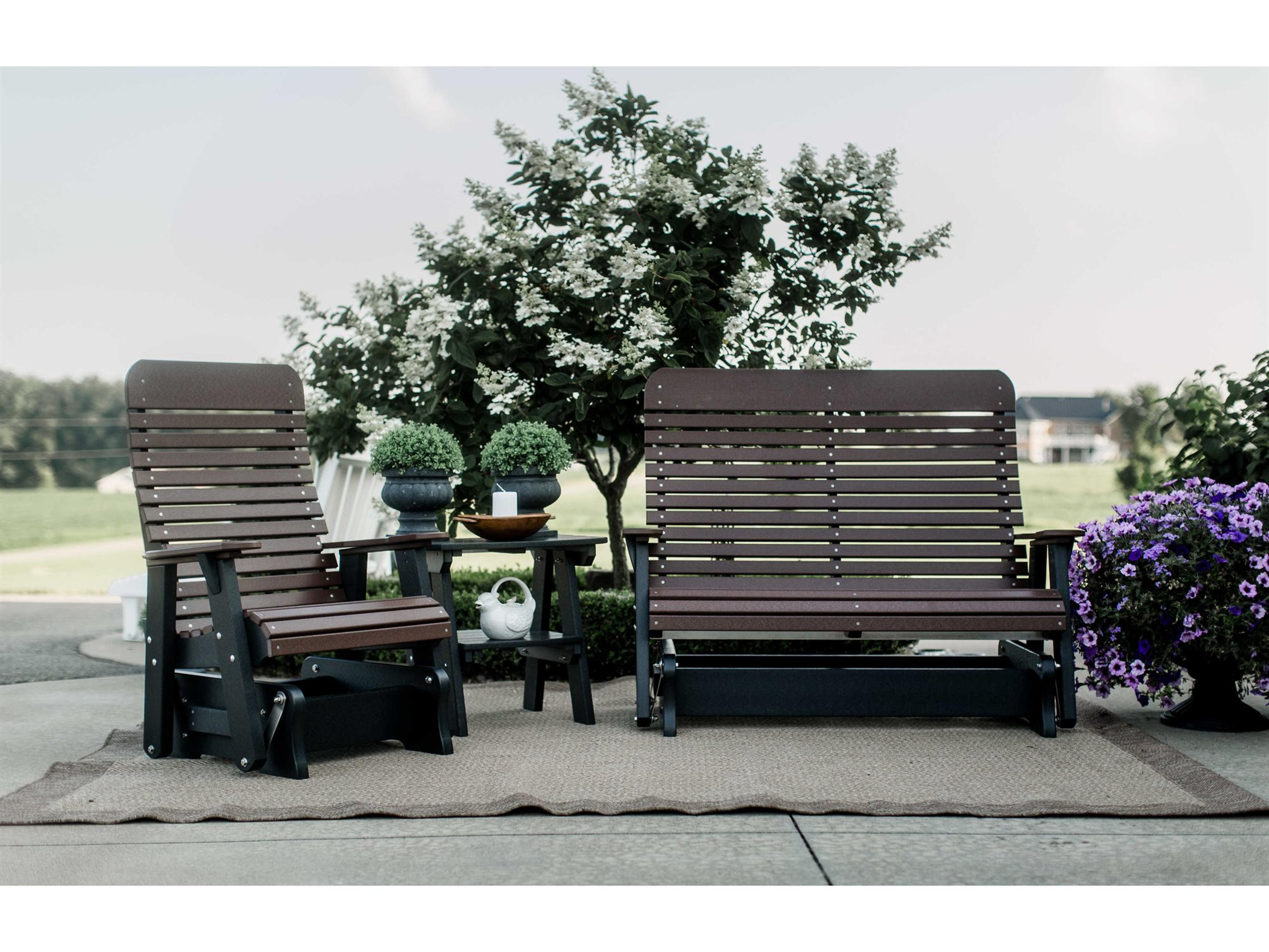 Wildridge Signature Recycled Plastic 3 Piece Outdoor Lounge Set