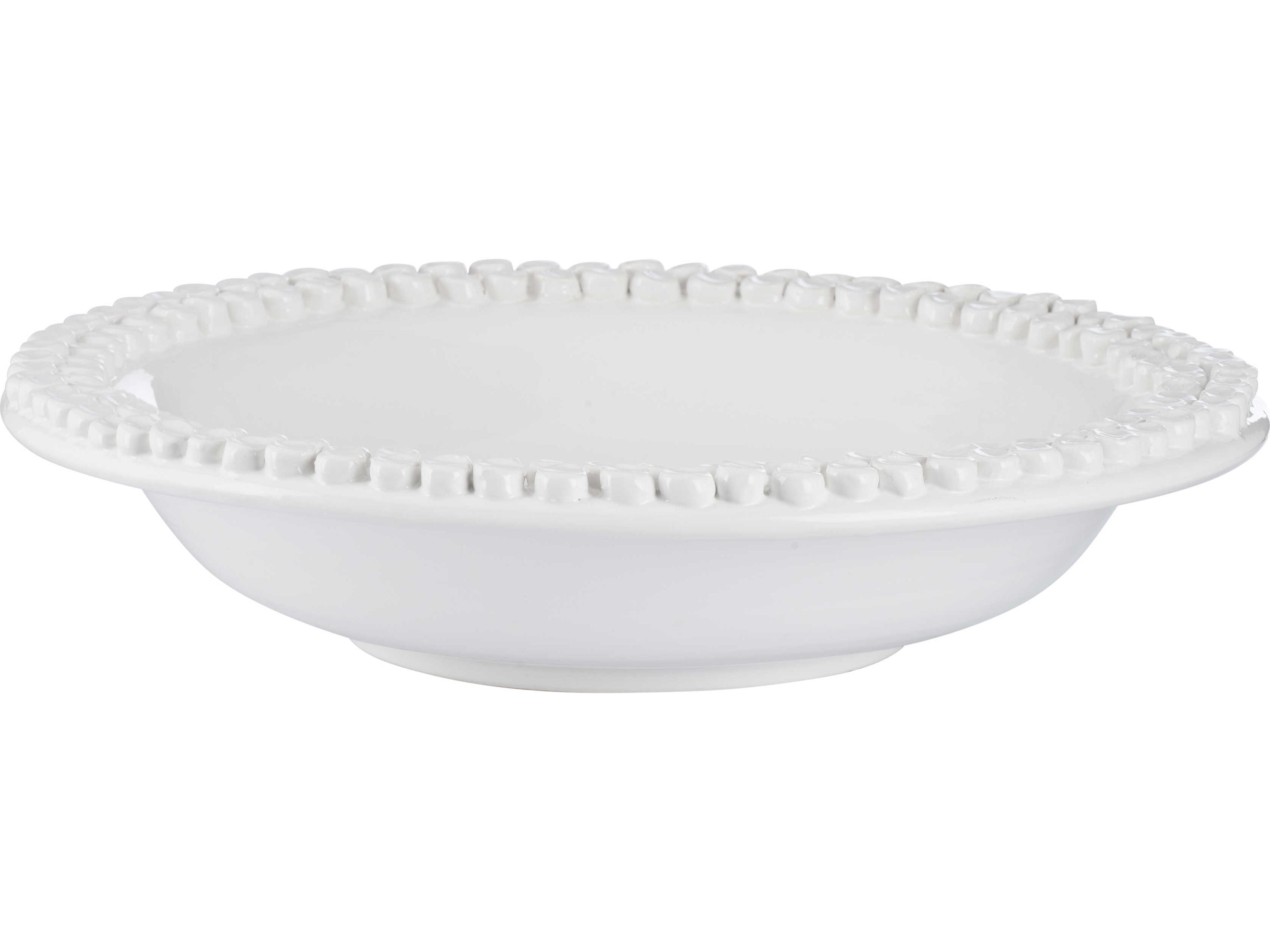 Wildwood Italia White cream Decorative Plate