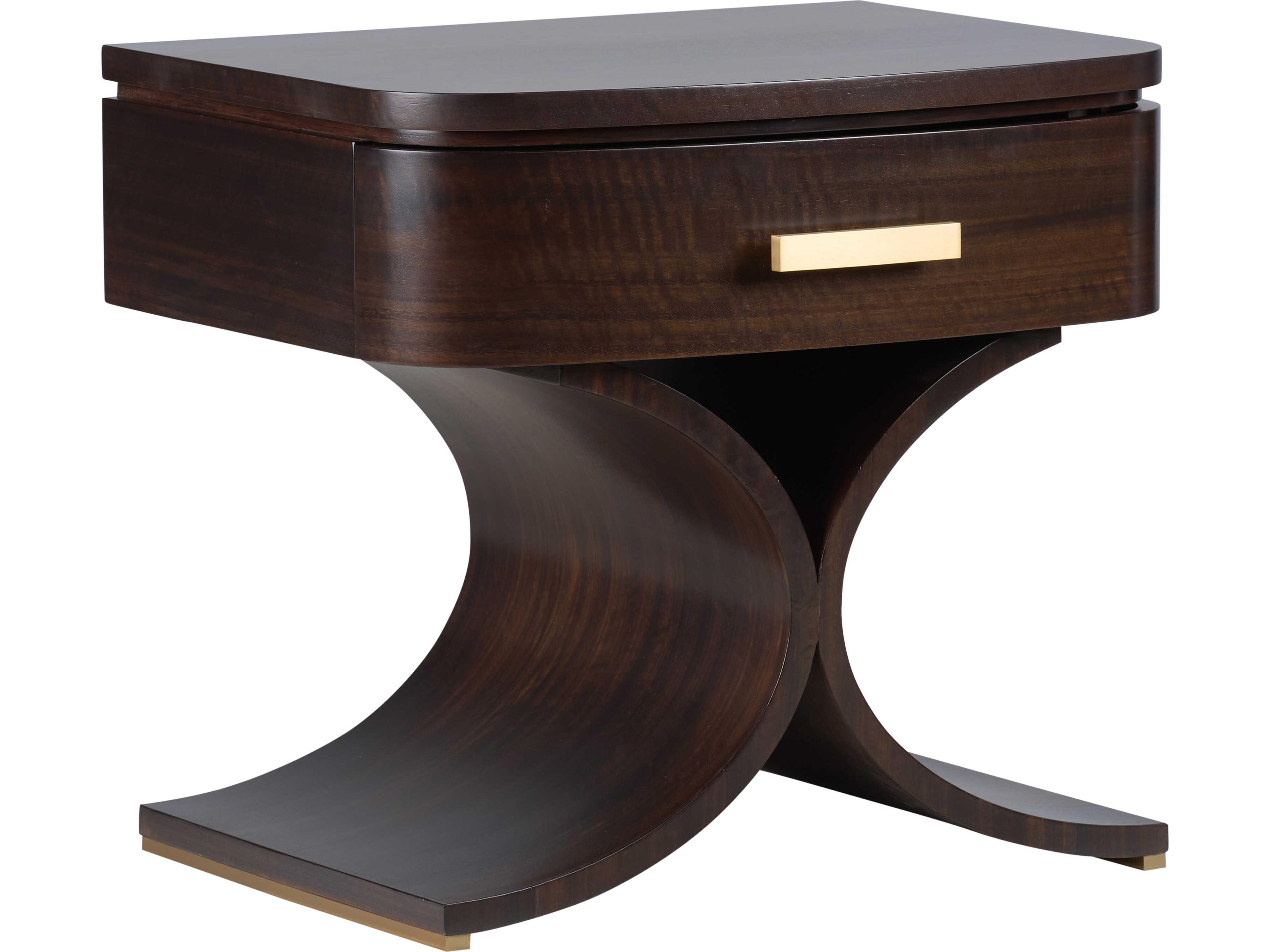 Wildwood Rectangular Wood Brown End Table