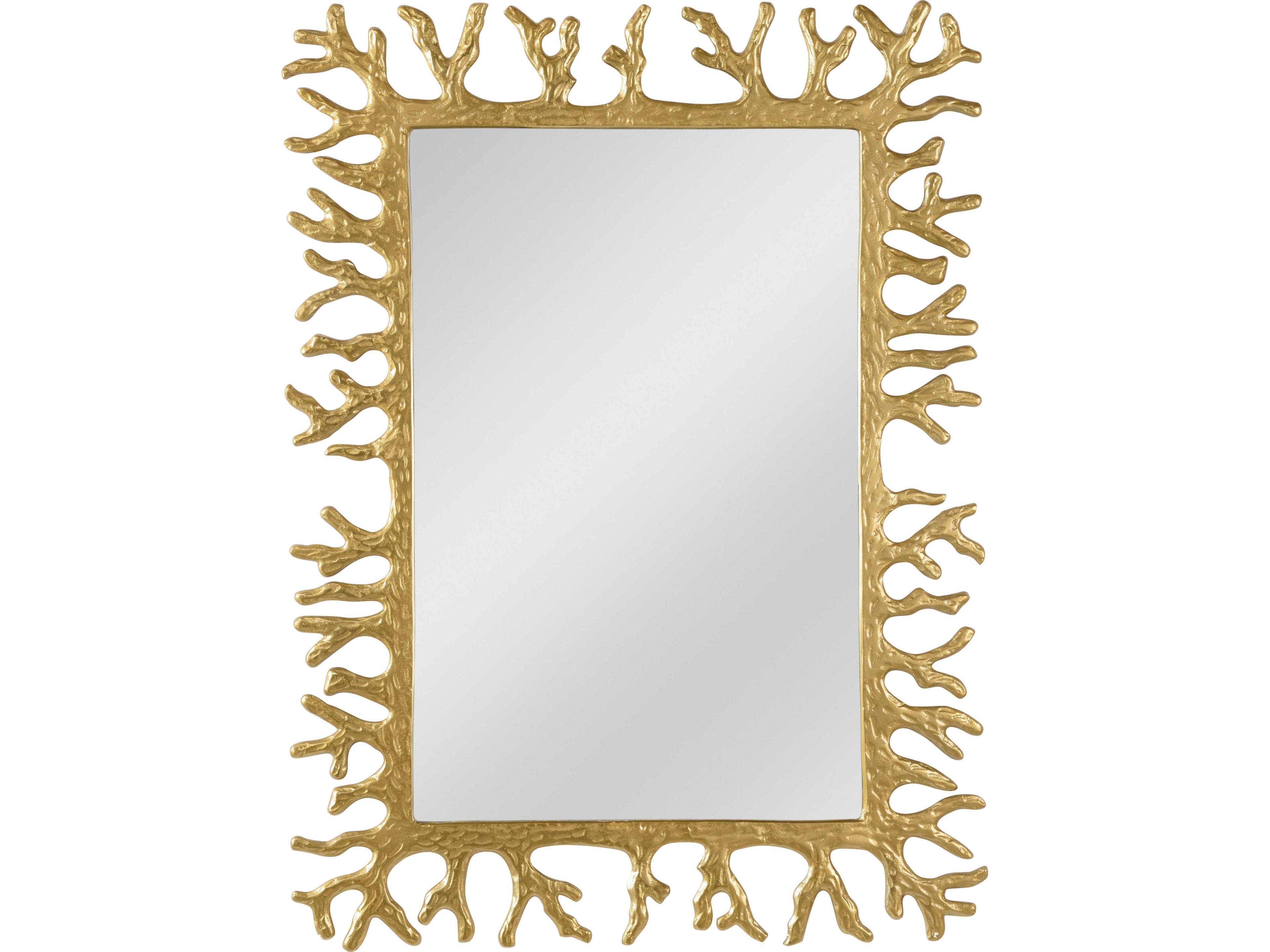 Wildwood Gold Wall Mirror Rectangular