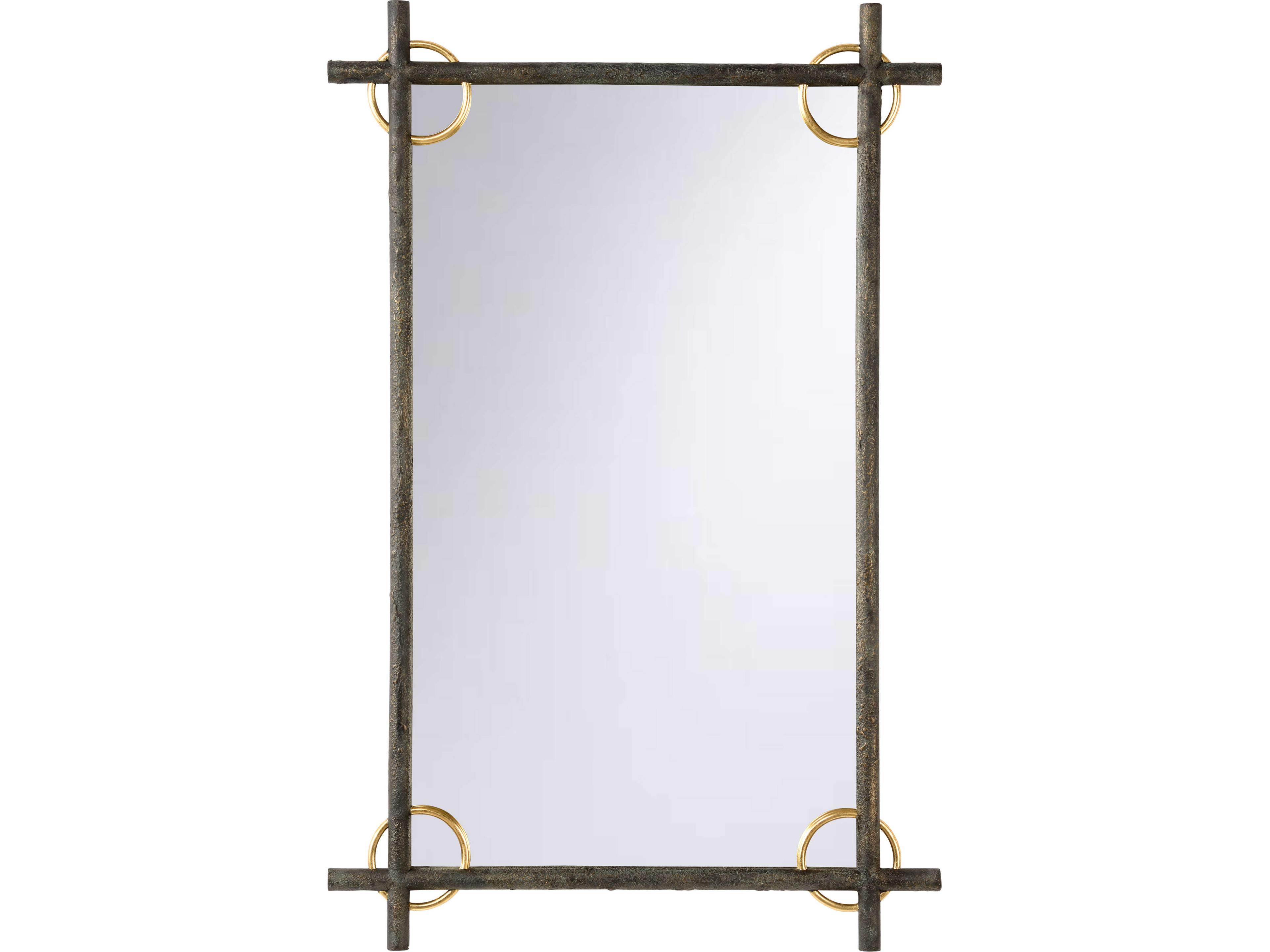 Wildwood Brown Wall Mirror Rectangular