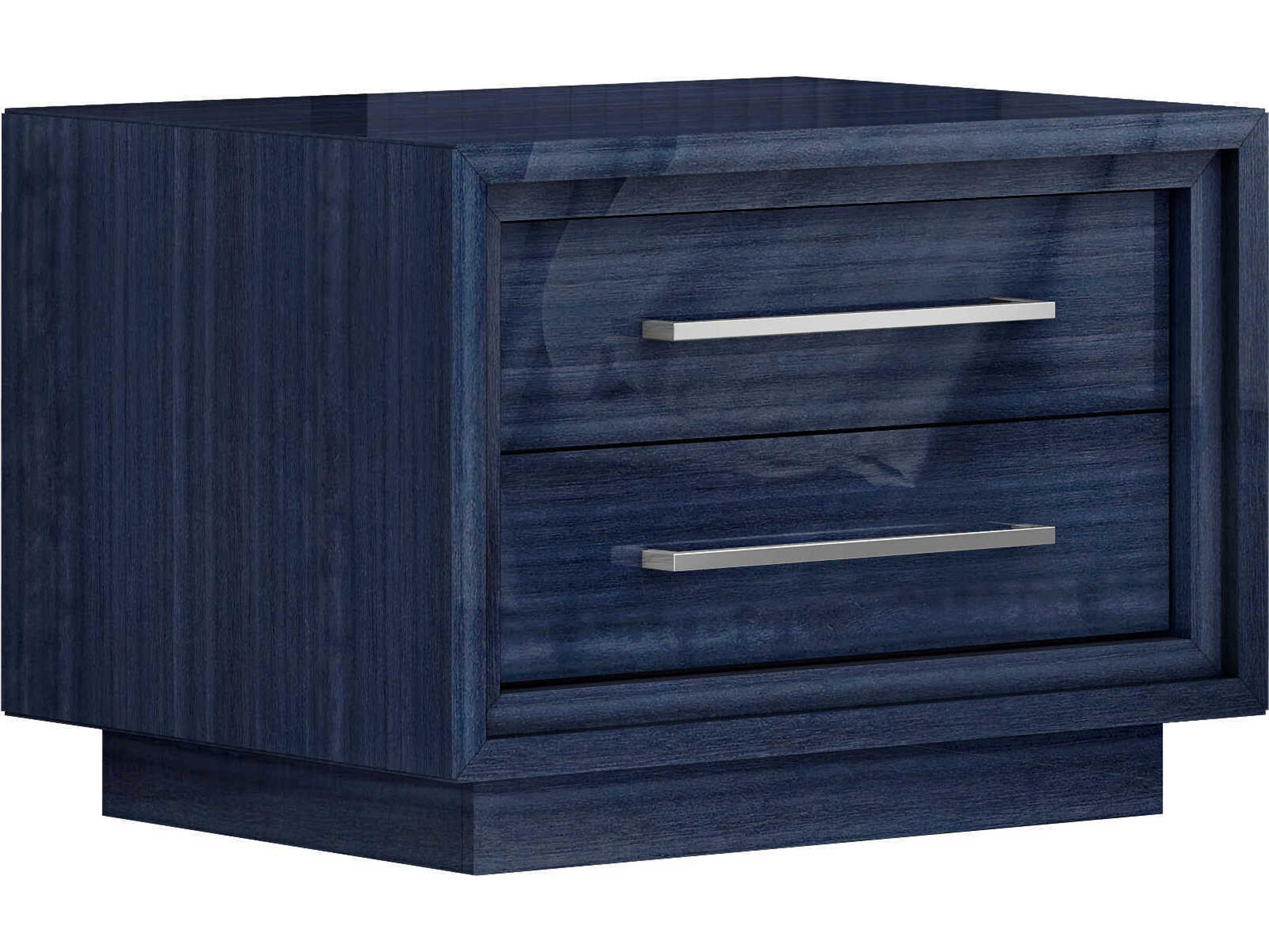 Whiteline Modern Living Alexander 2-Drawers Nightstand