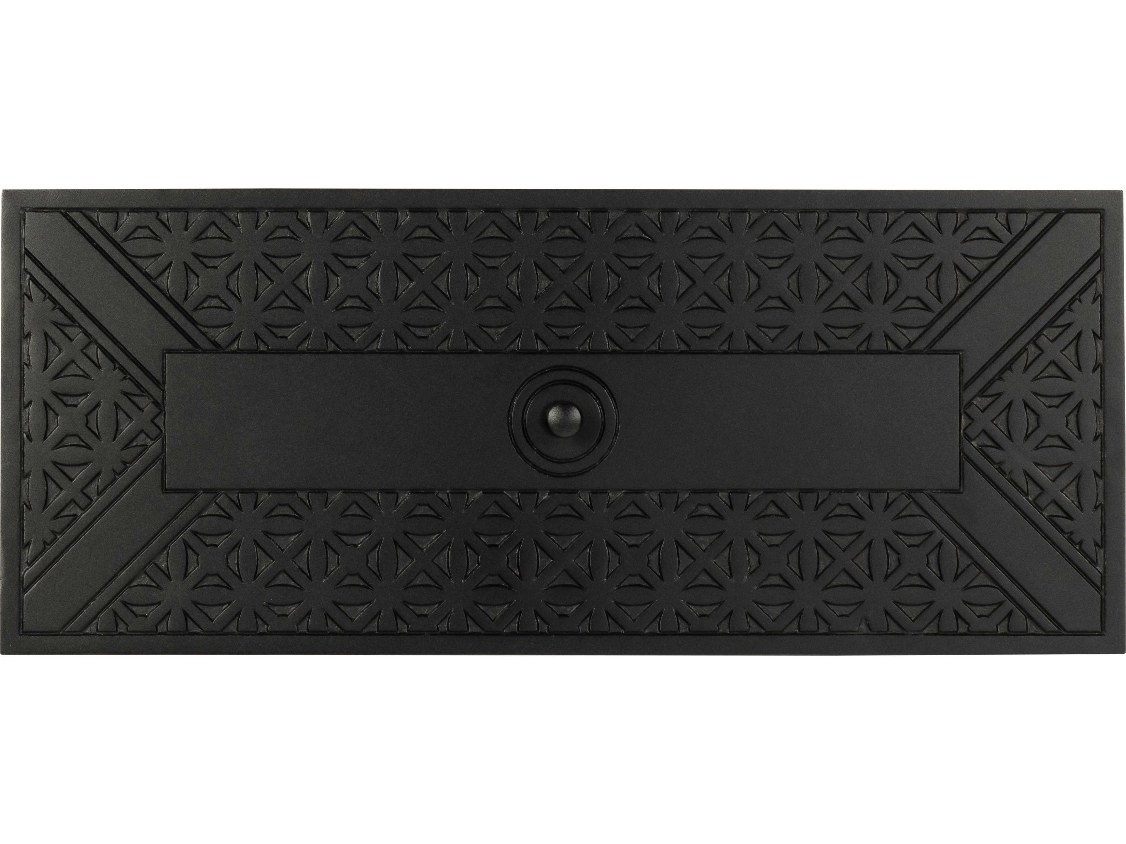 Woodard Hampton Aluminum Rectangular Fire Pit Table Burner Cover