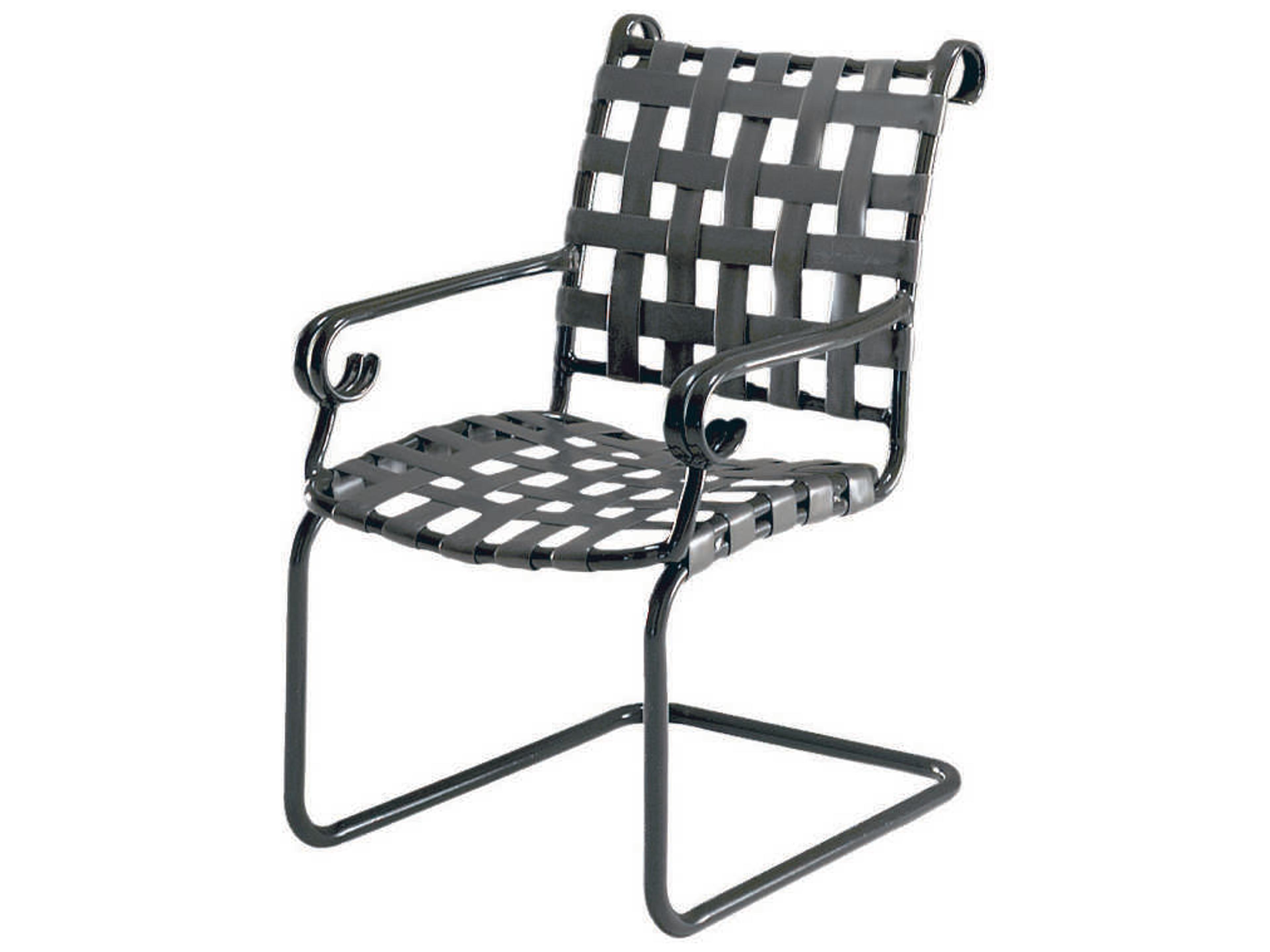 Woodard Ramsgate Strap Spring Base Dining Chair Replacement Cushions