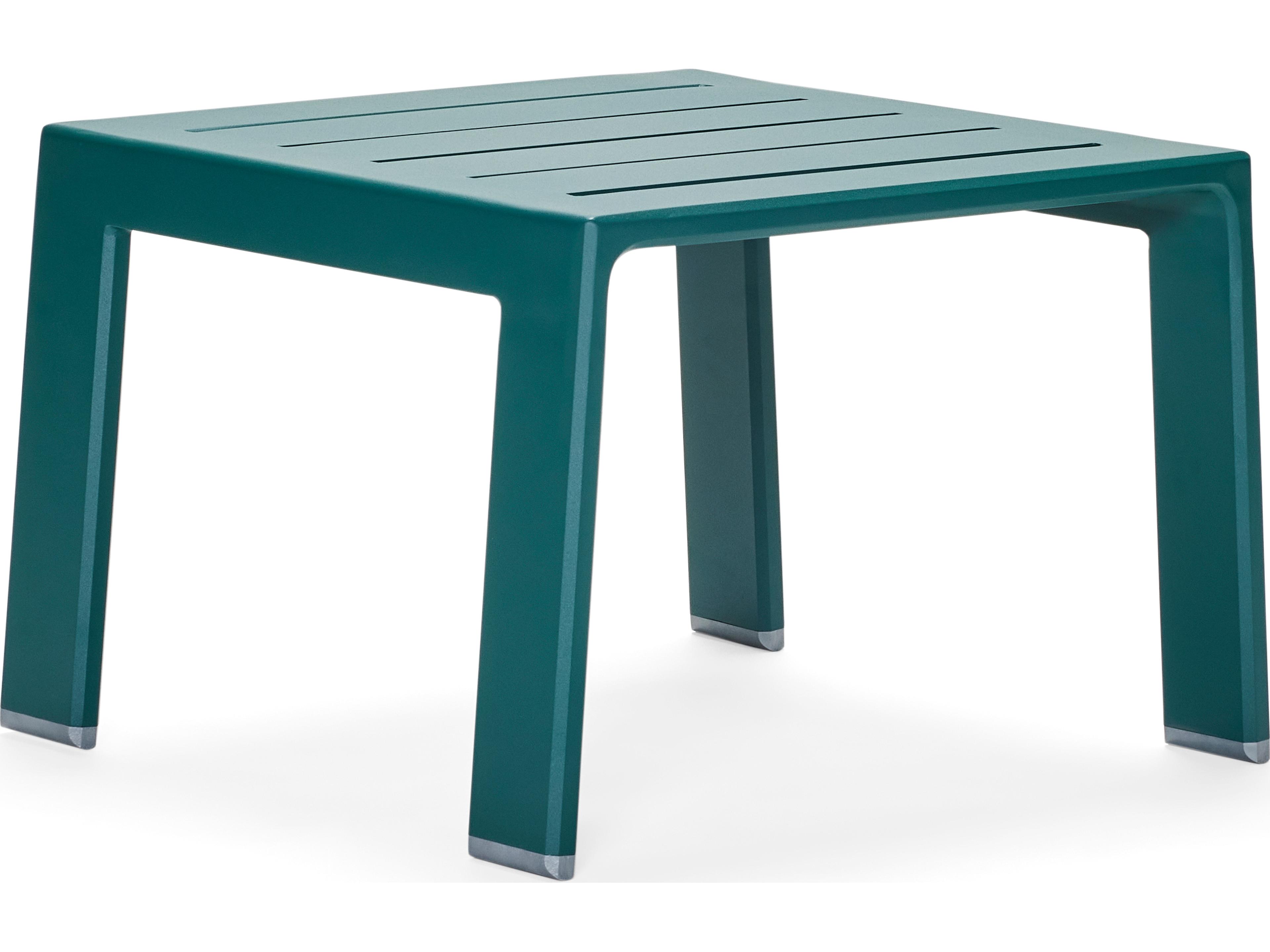 Woodard Elevation Aluminum Rectangular Outdoor End Table