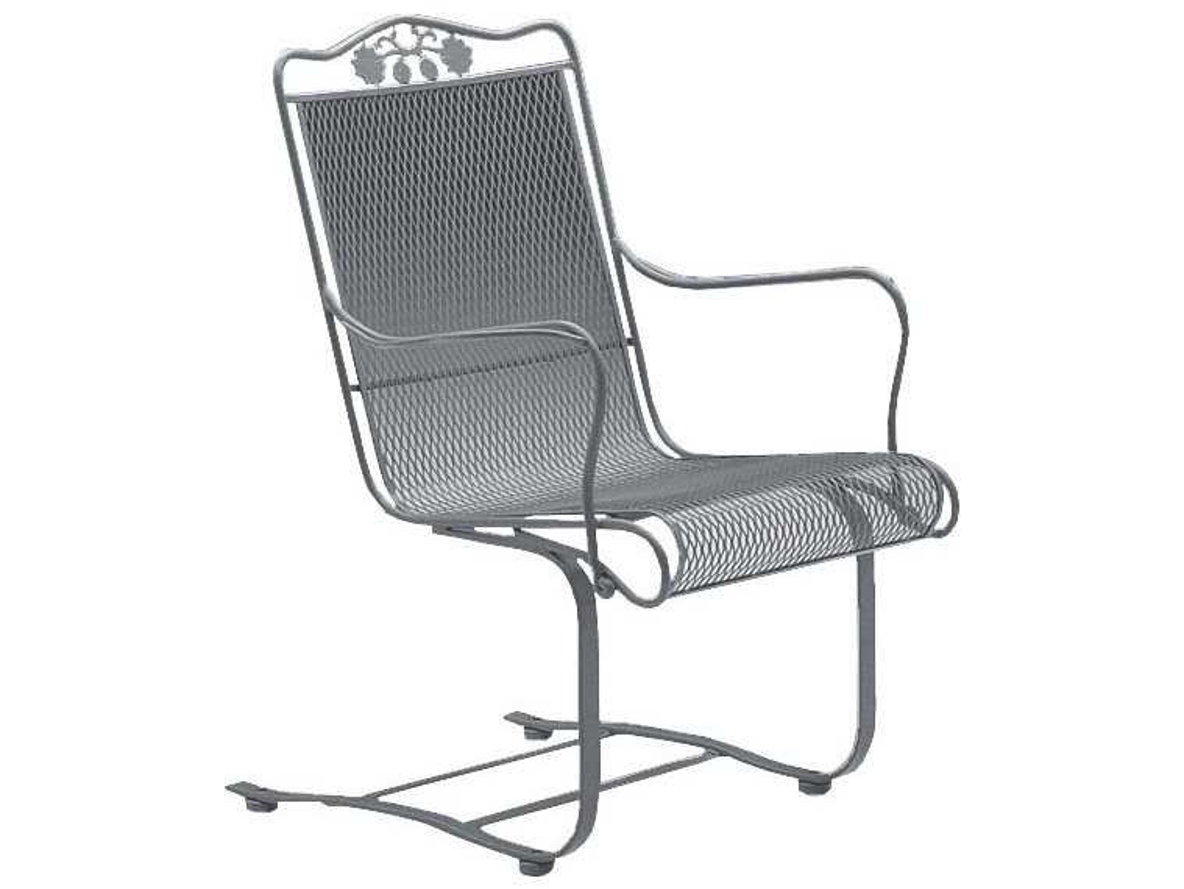 Woodard Briarwood High-Back Spring Base Chair Seat Replacement Cushions