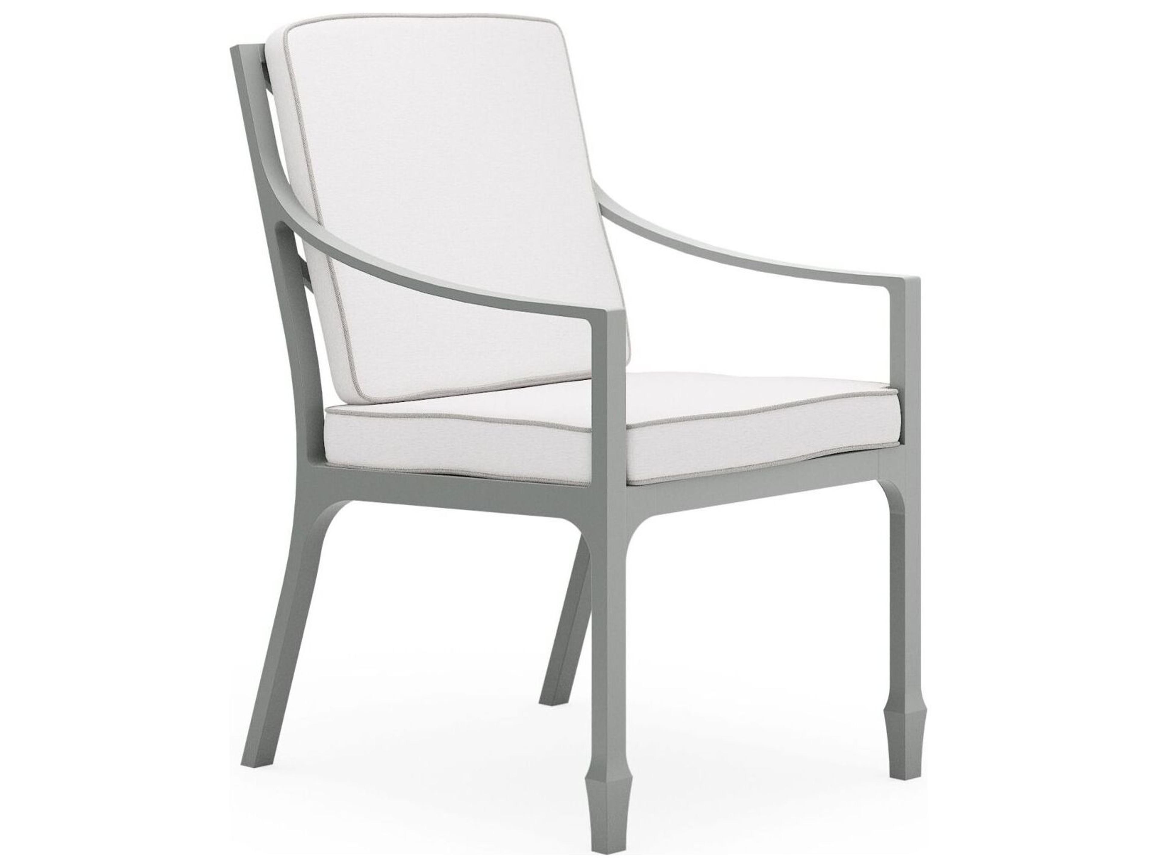 Woodard Alberti Aluminum Cushion Dining Chair