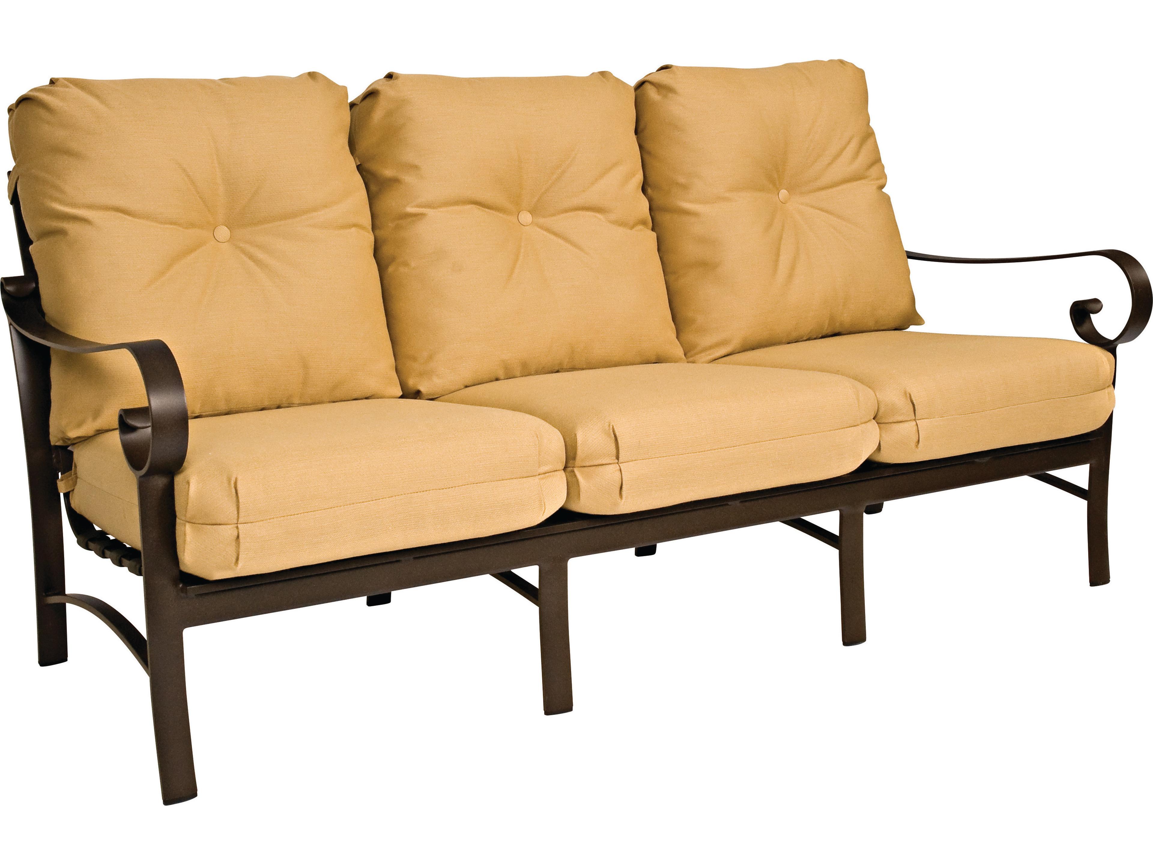 Woodard Belden Cushion Aluminum Outdoor Sofa