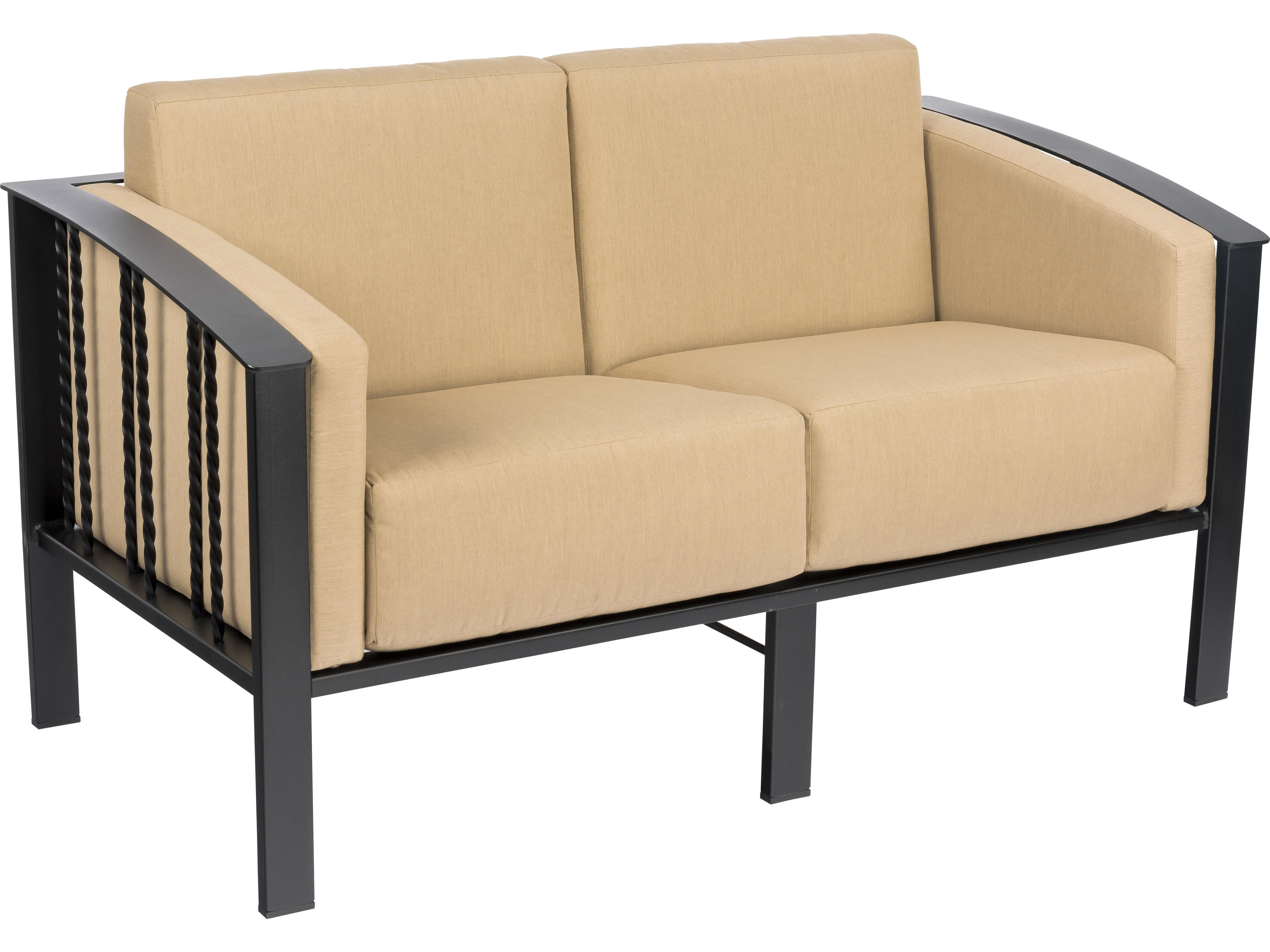 Woodard Comstock Loveseat Replacement Cushions