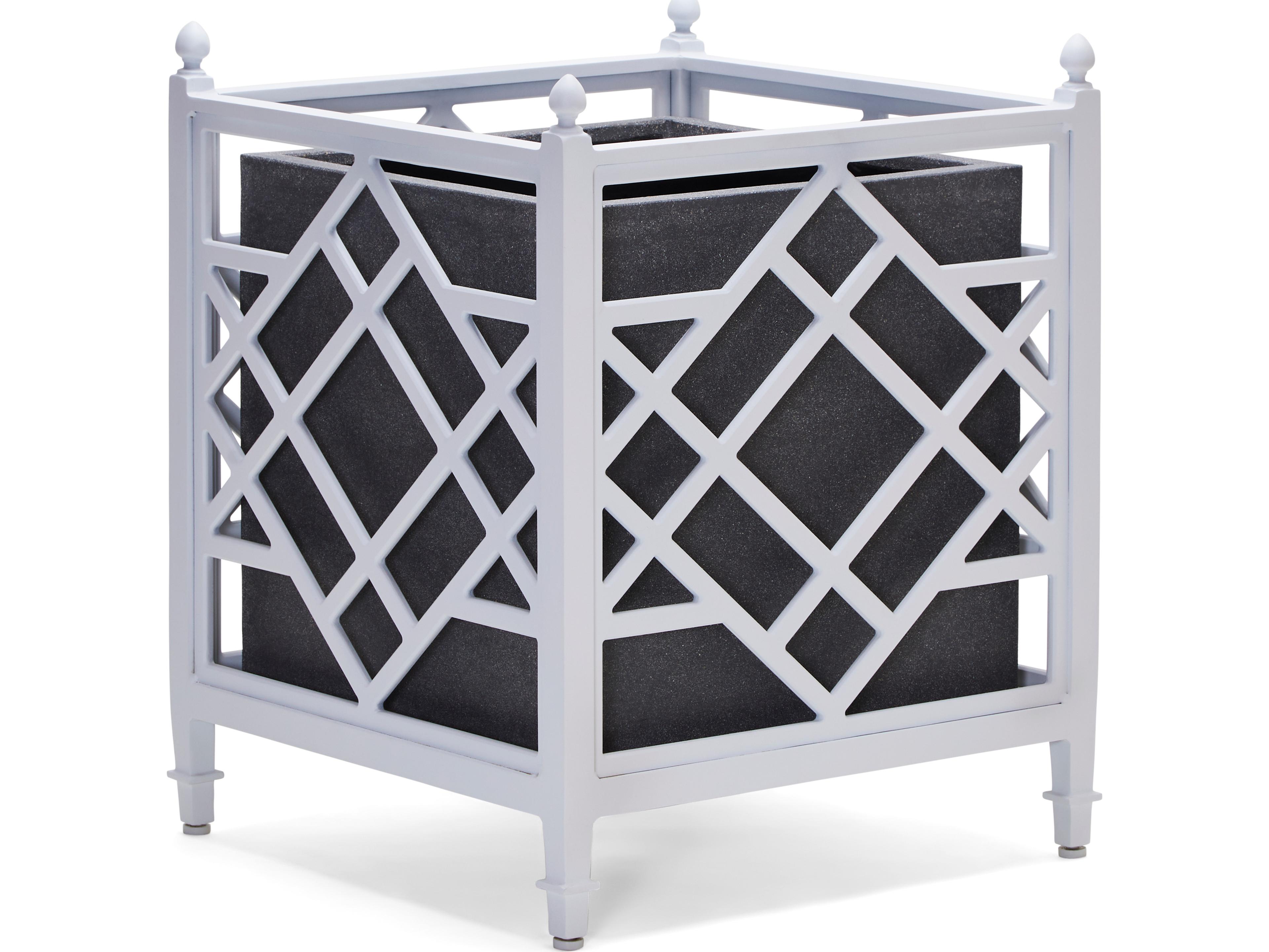 Woodard Alexa Hampton Tuoro Aluminum 24.75'' Square Planter