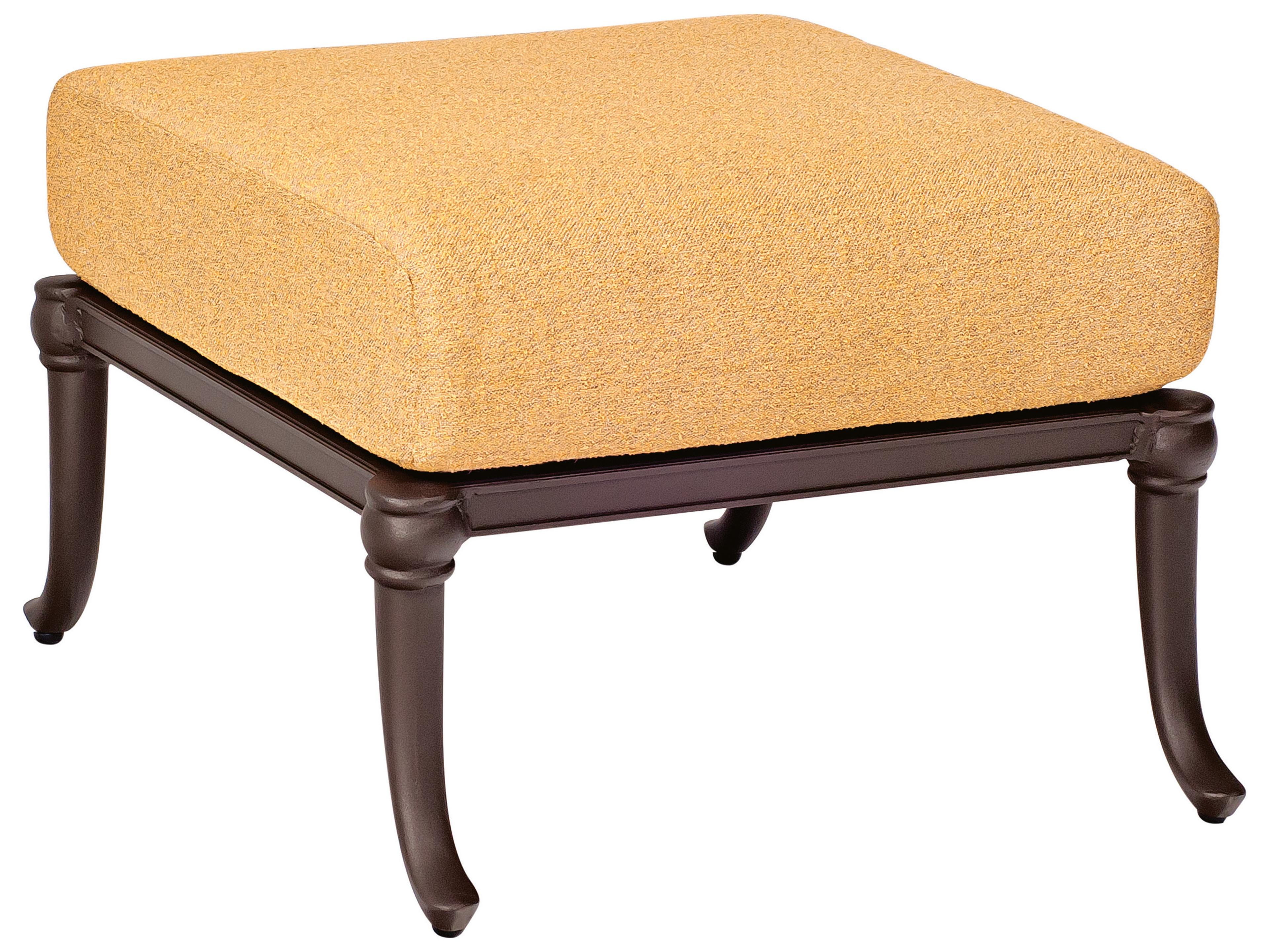 Woodard Holland Ottoman Replacement Cushions