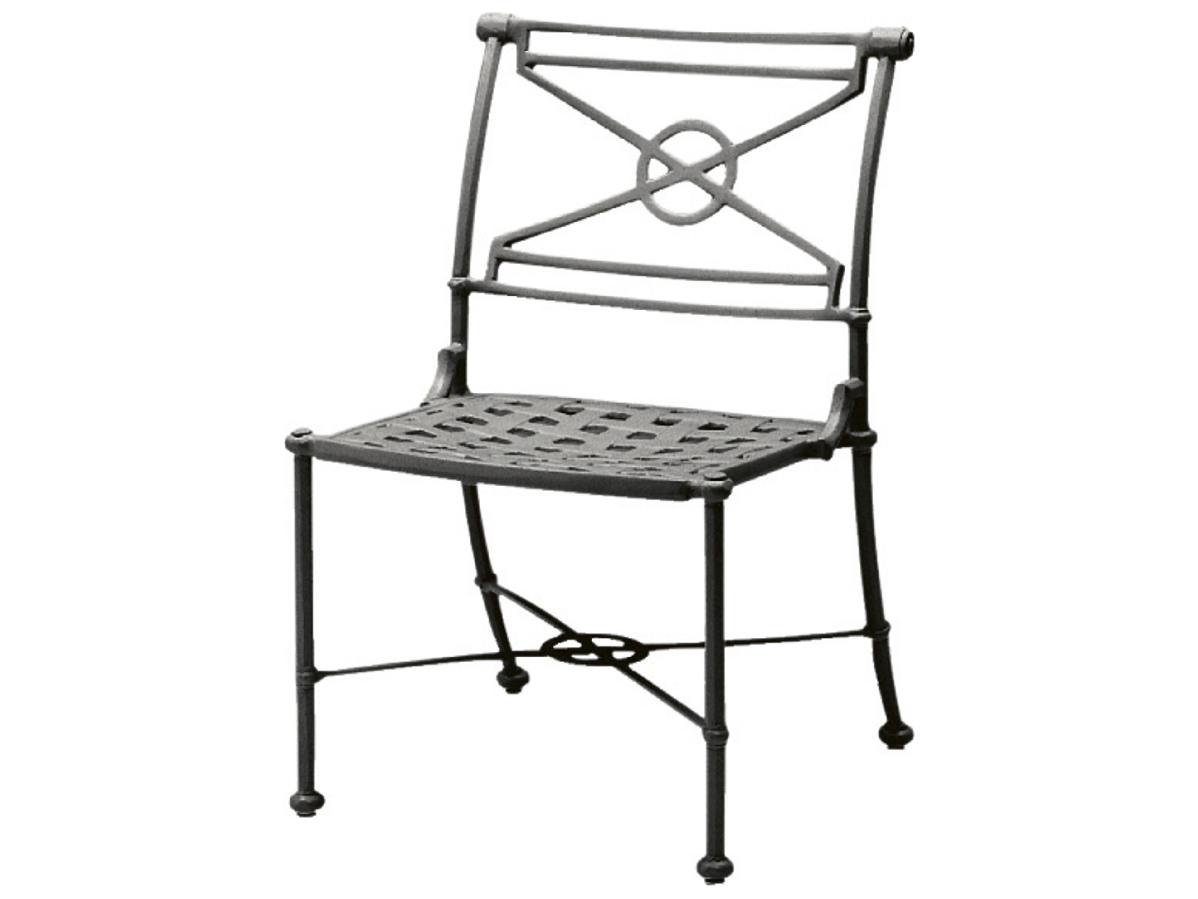 Woodard Delphi Cast Aluminum Outdoor Patio Dining Side Chair