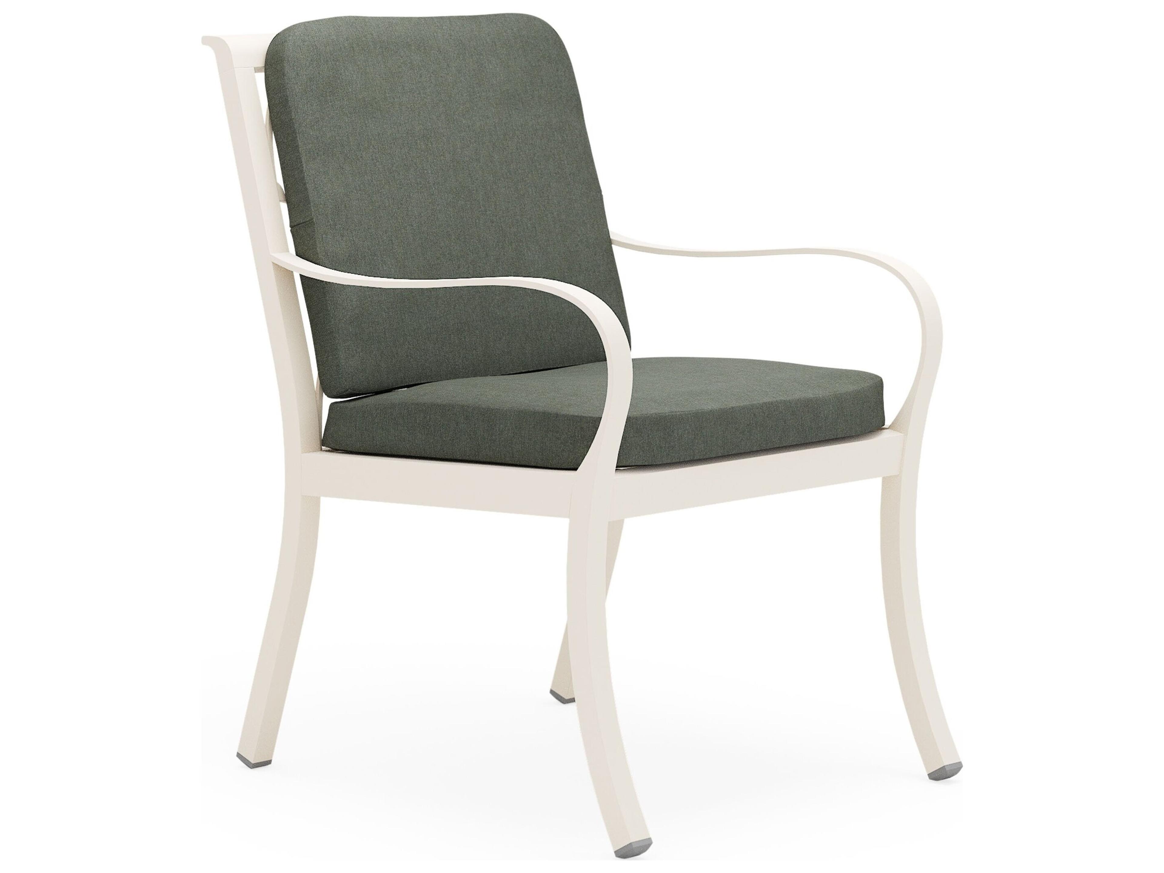Woodard Scala Aluminum Cushion Dining Chair