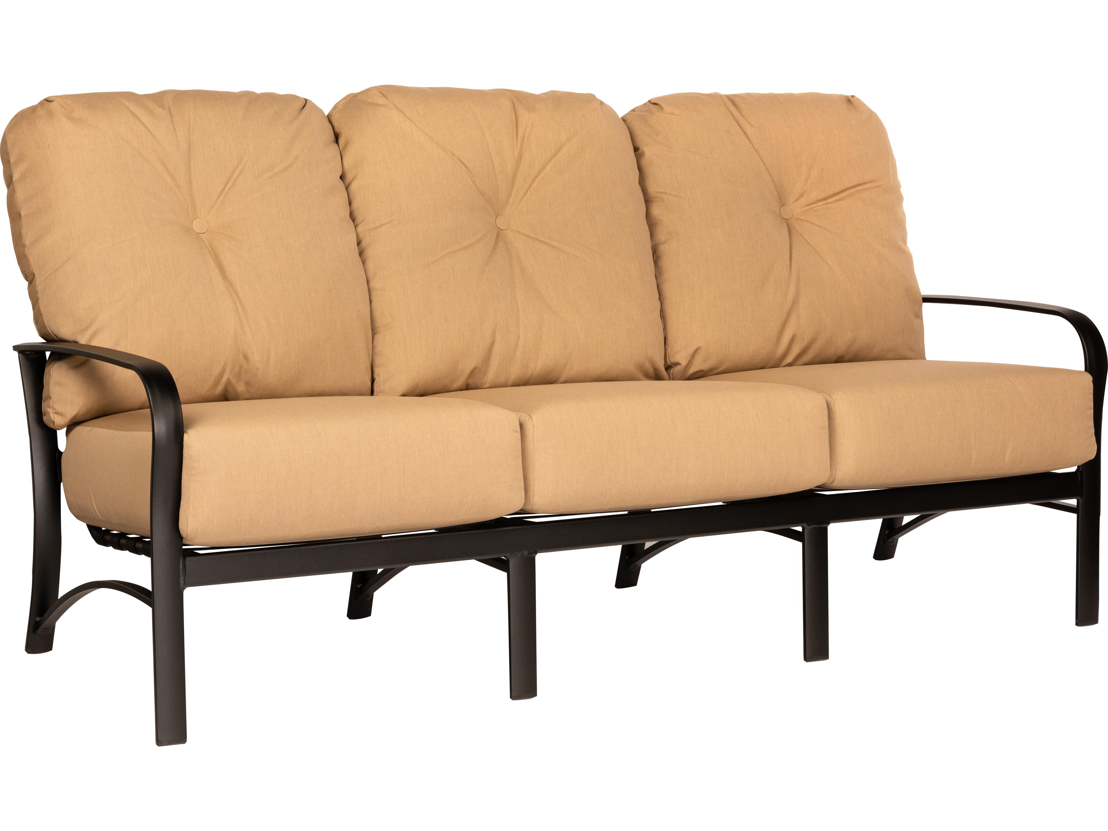 Woodard Fremont Cushion Aluminum Outdoor Patio Sofa