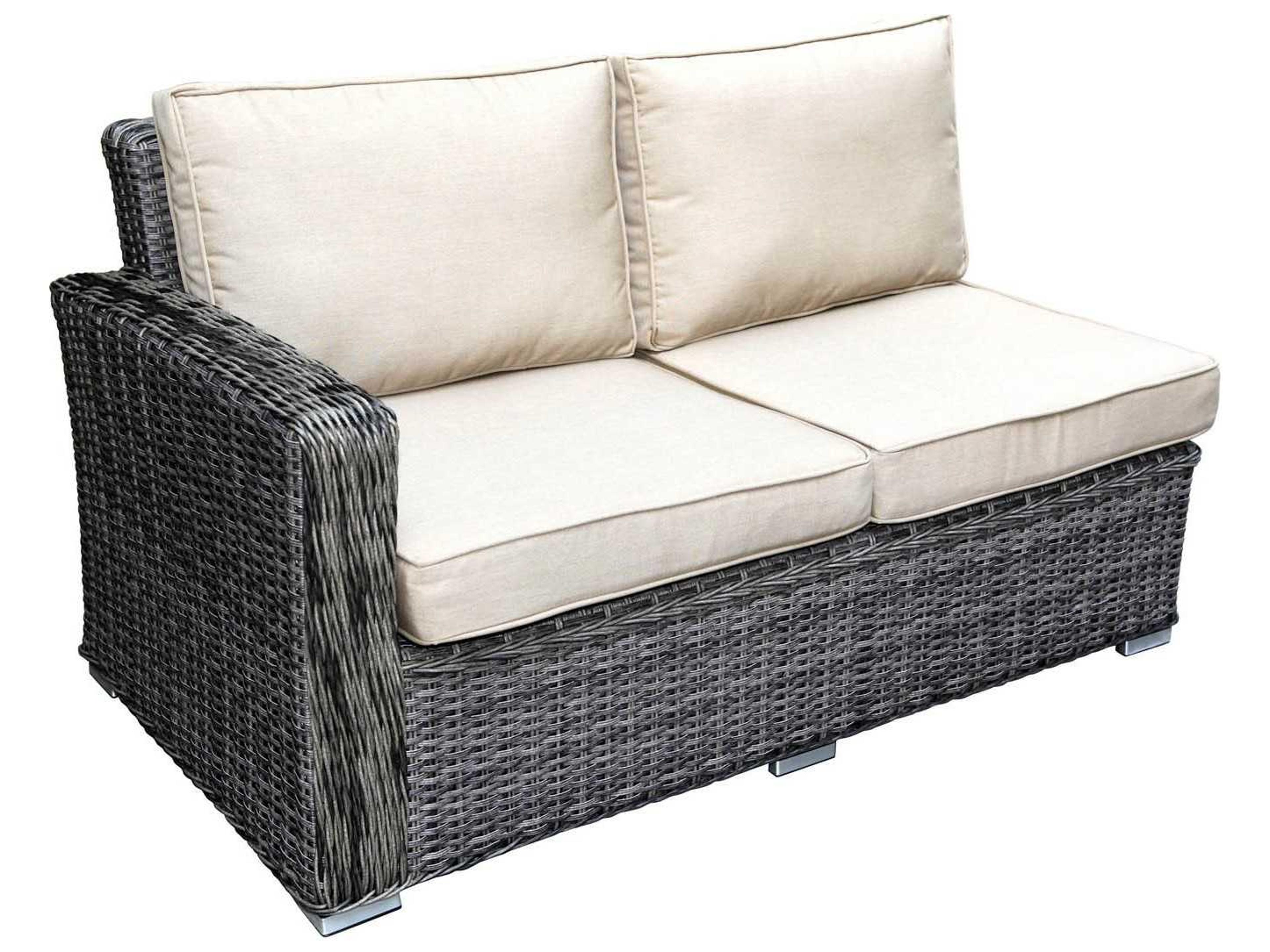 Woodard Bay Shore LAF Sectional Loveseat Replacement Cushions