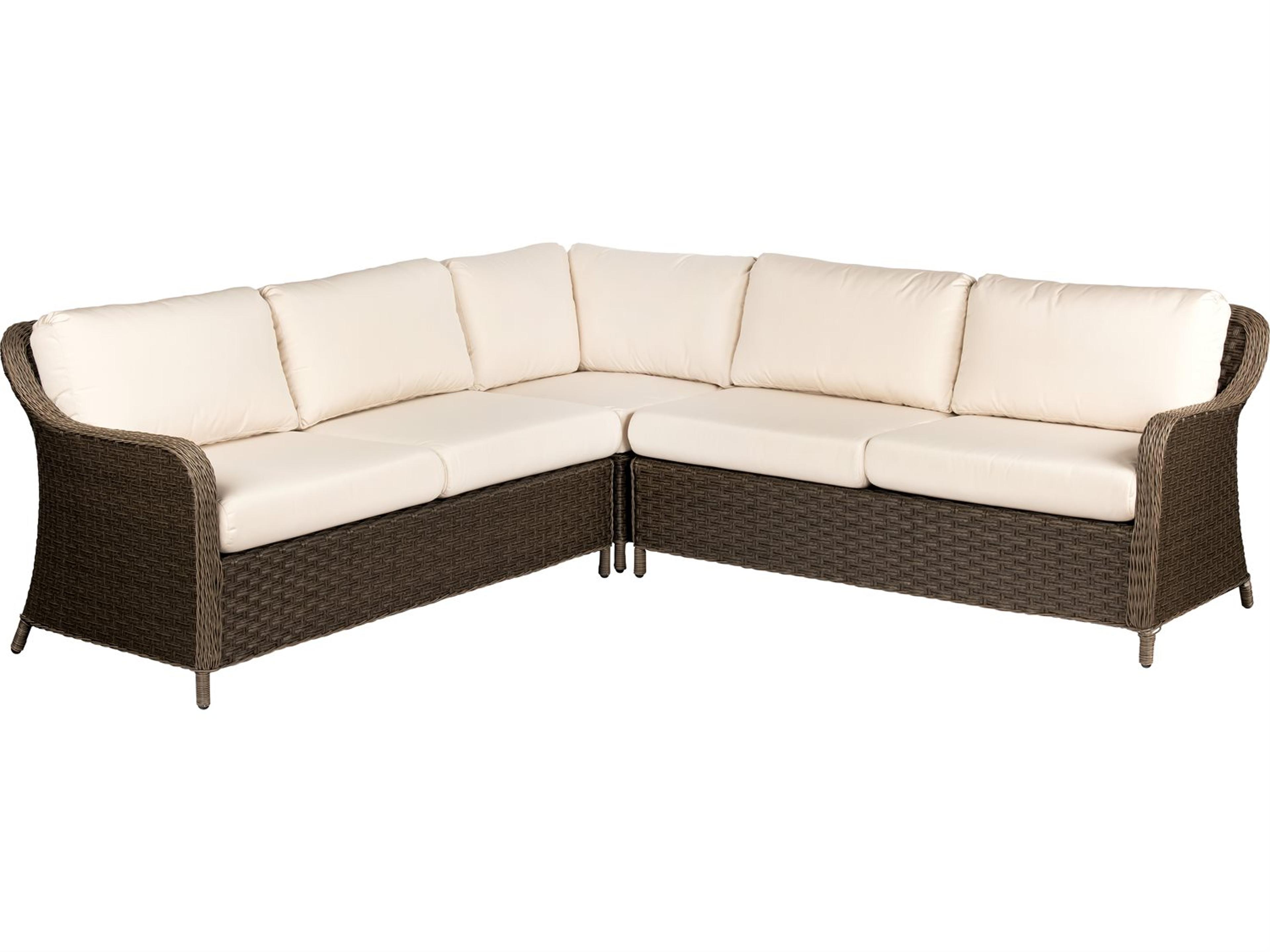 Woodard Savannah Replacement Sectional Three piece set Cushions