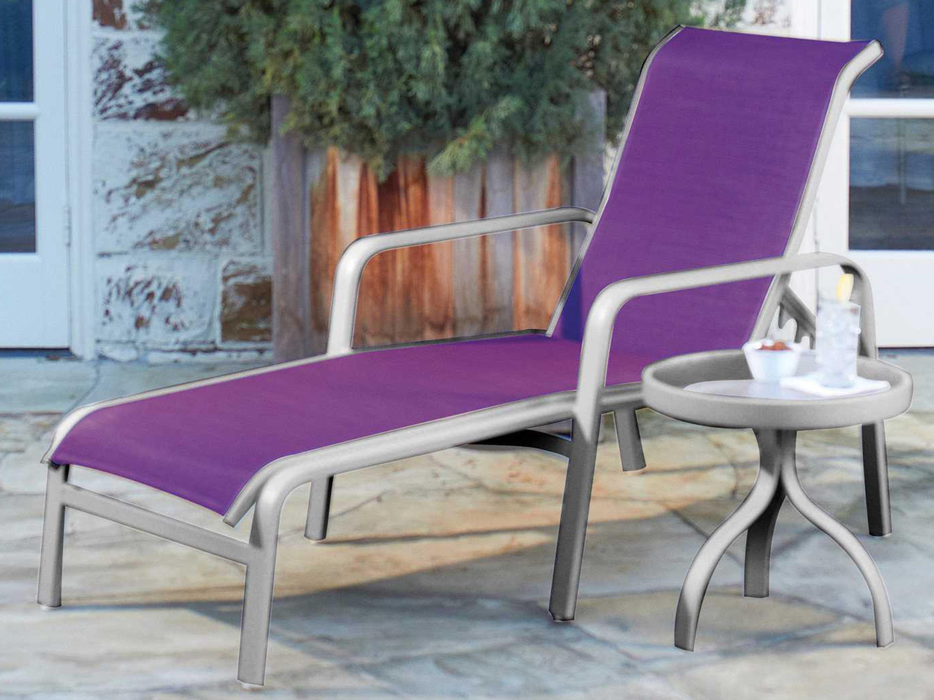 Woodard Landings Sling Aluminum Outdoor Lounge Set