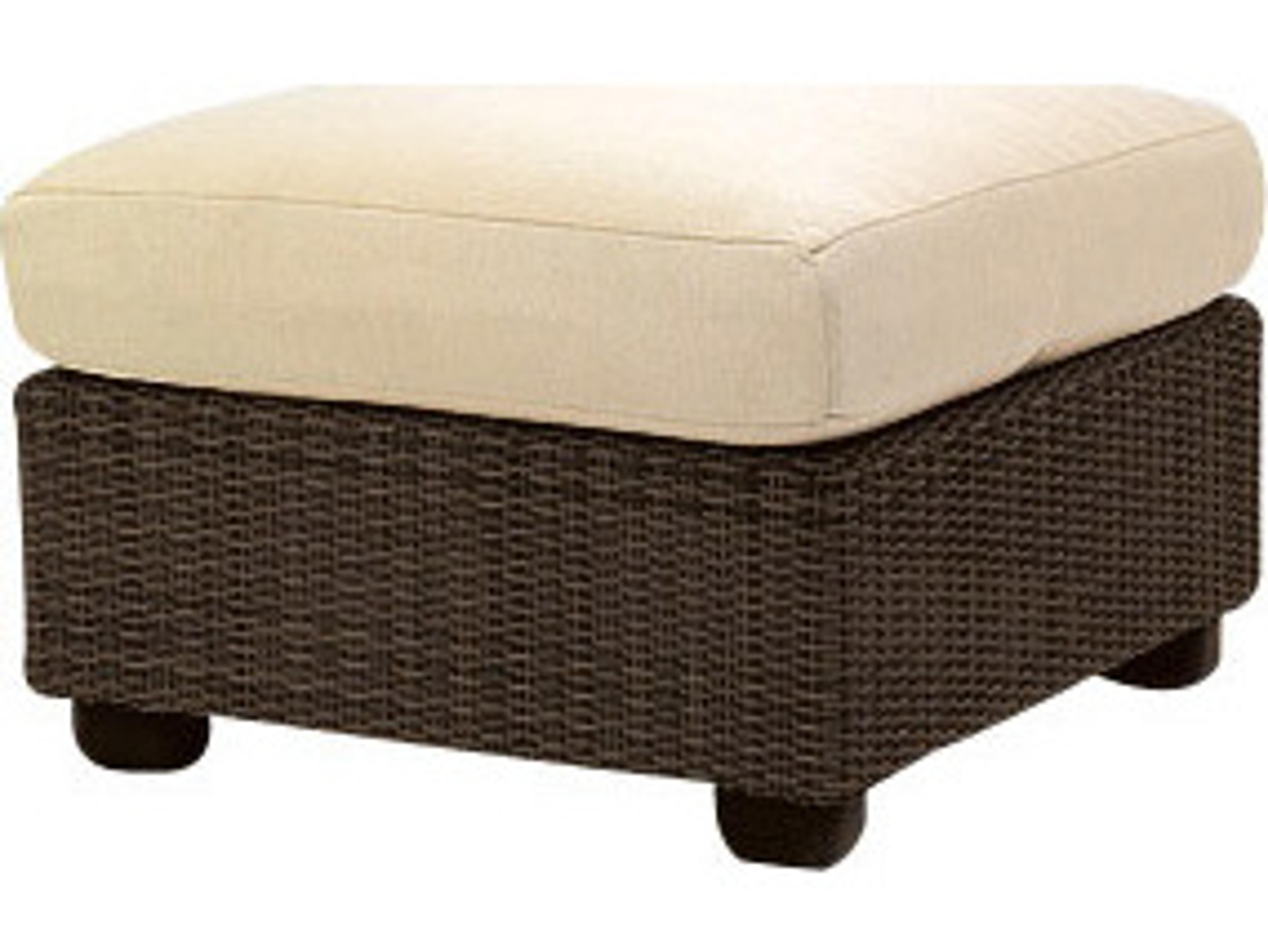 Woodard Montecito Ottoman Replacement Cushions