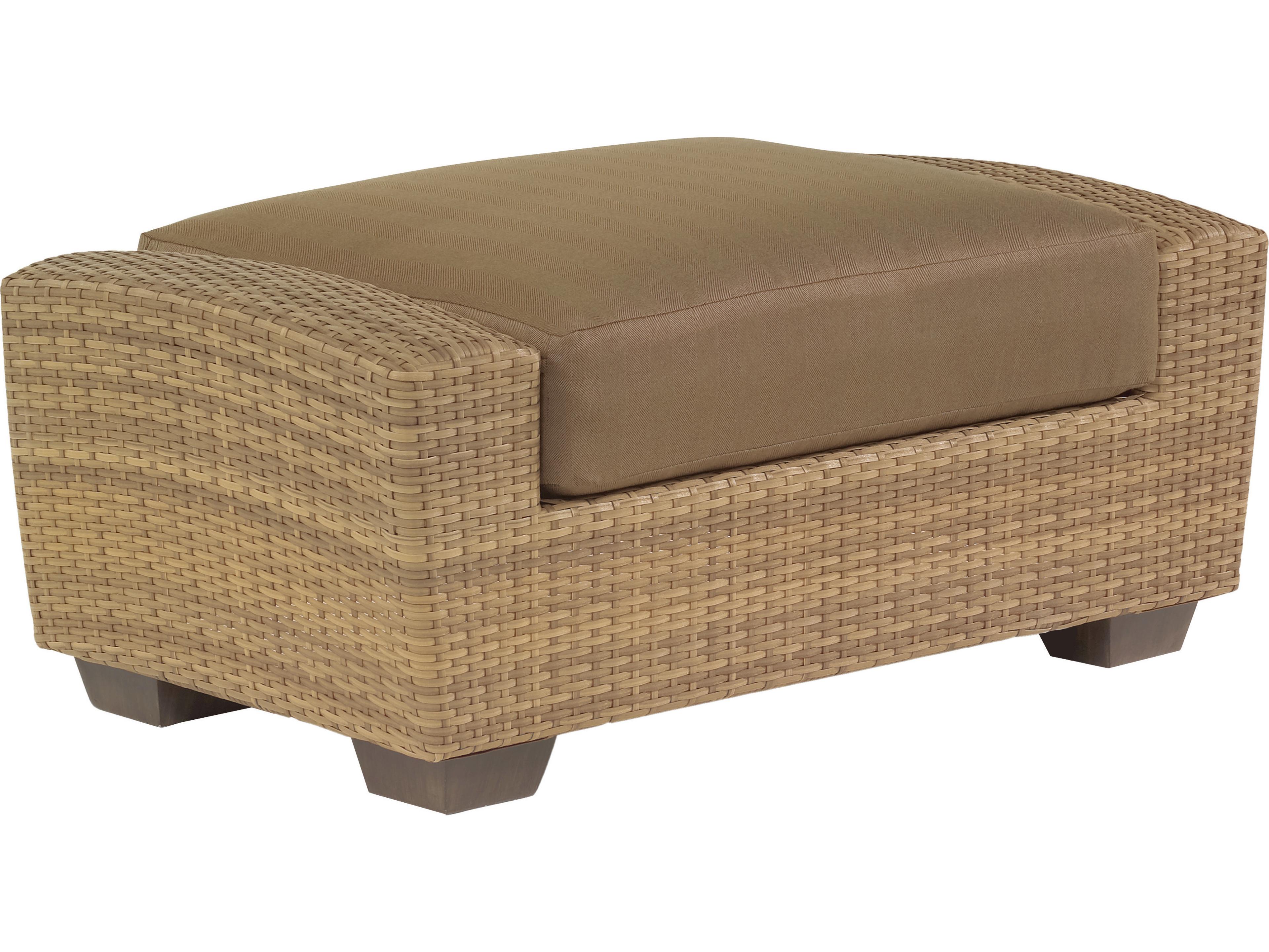 Woodard Saddleback Ottoman Replacement Cushions