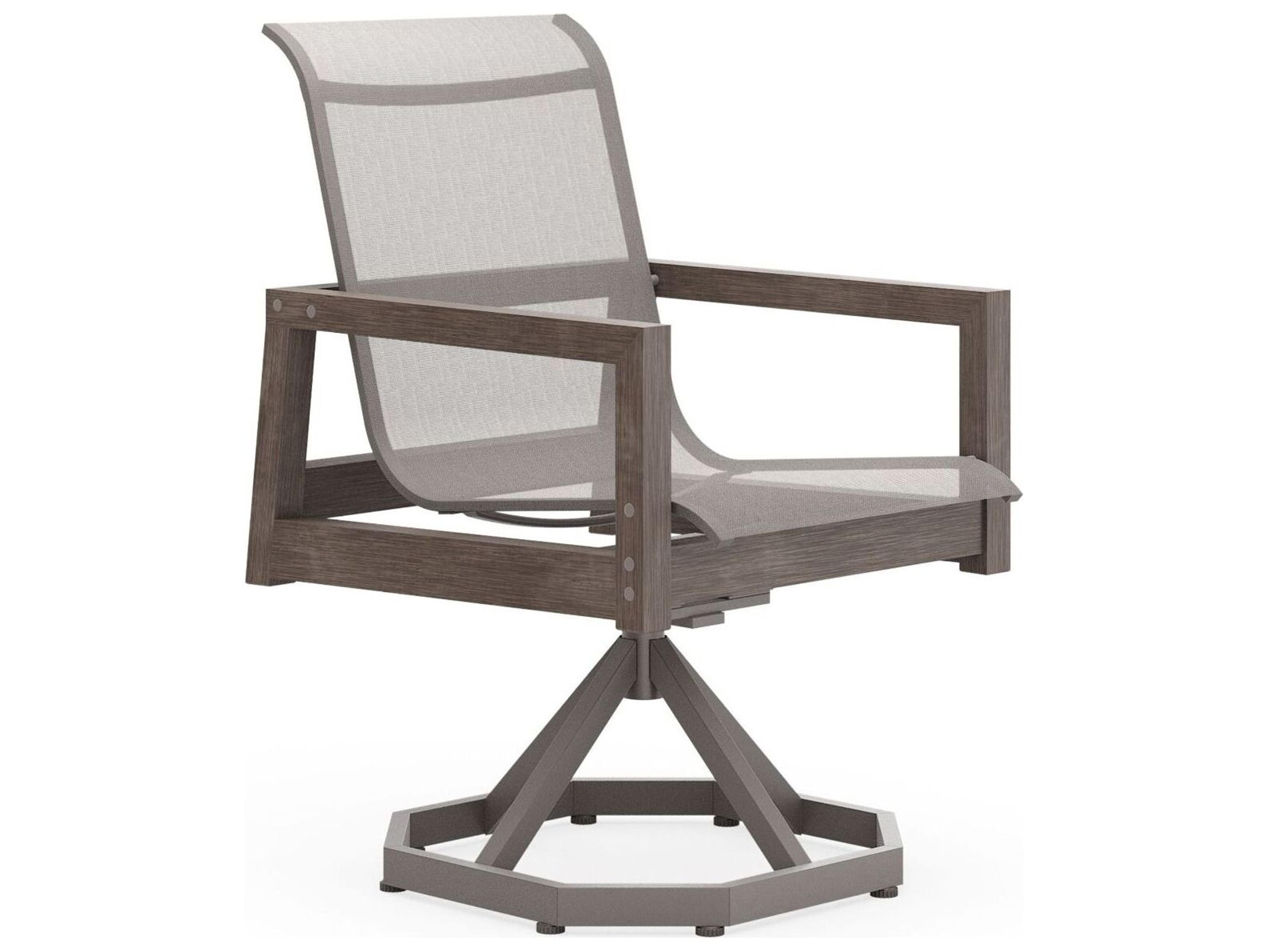 Woodard Sierra Teak Sling Dining Chair