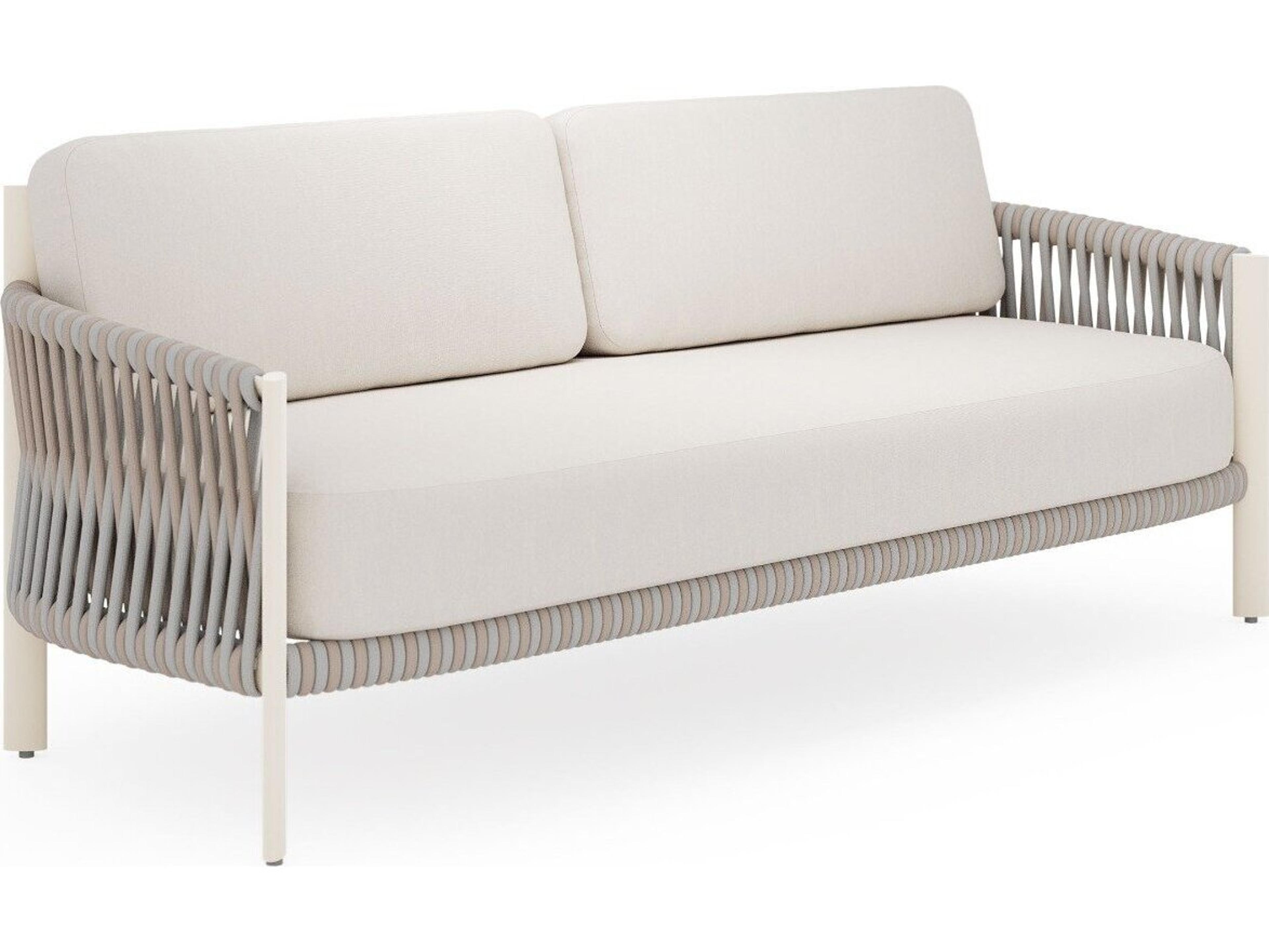Woodard Eve Aluminum Cushion Sofa