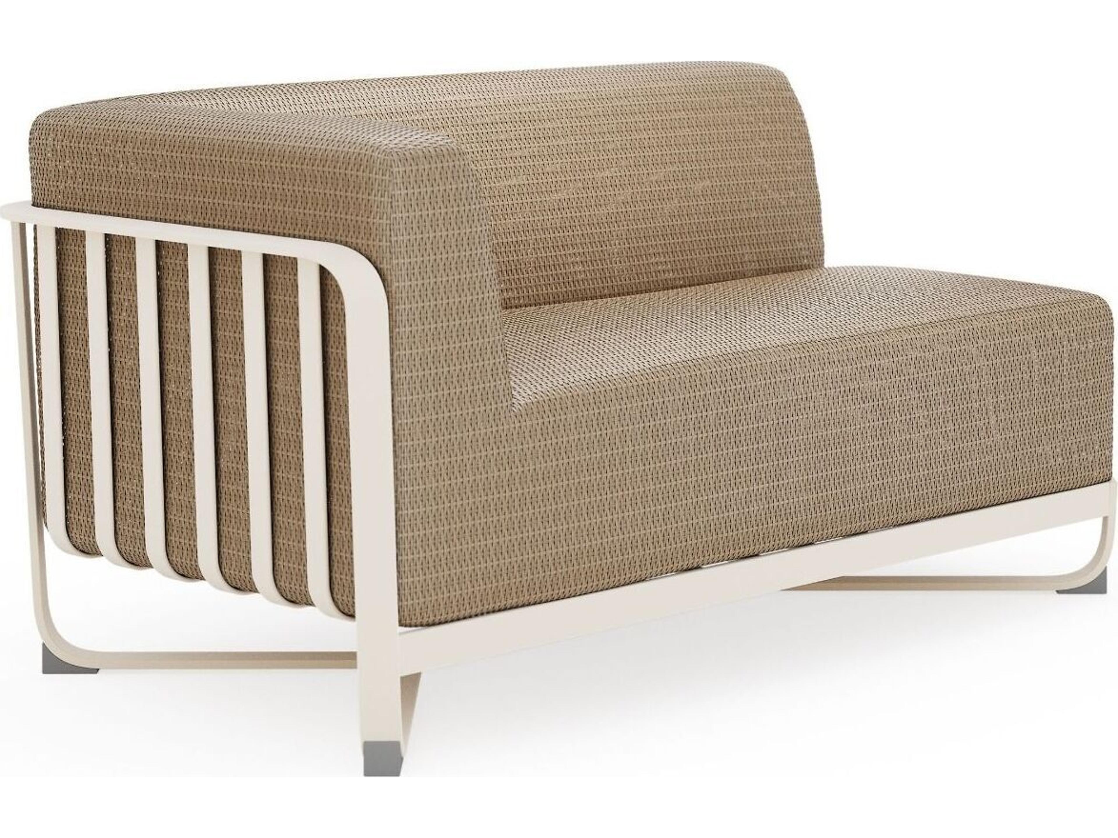 Woodard Juno Aluminum Cushion Loveseat