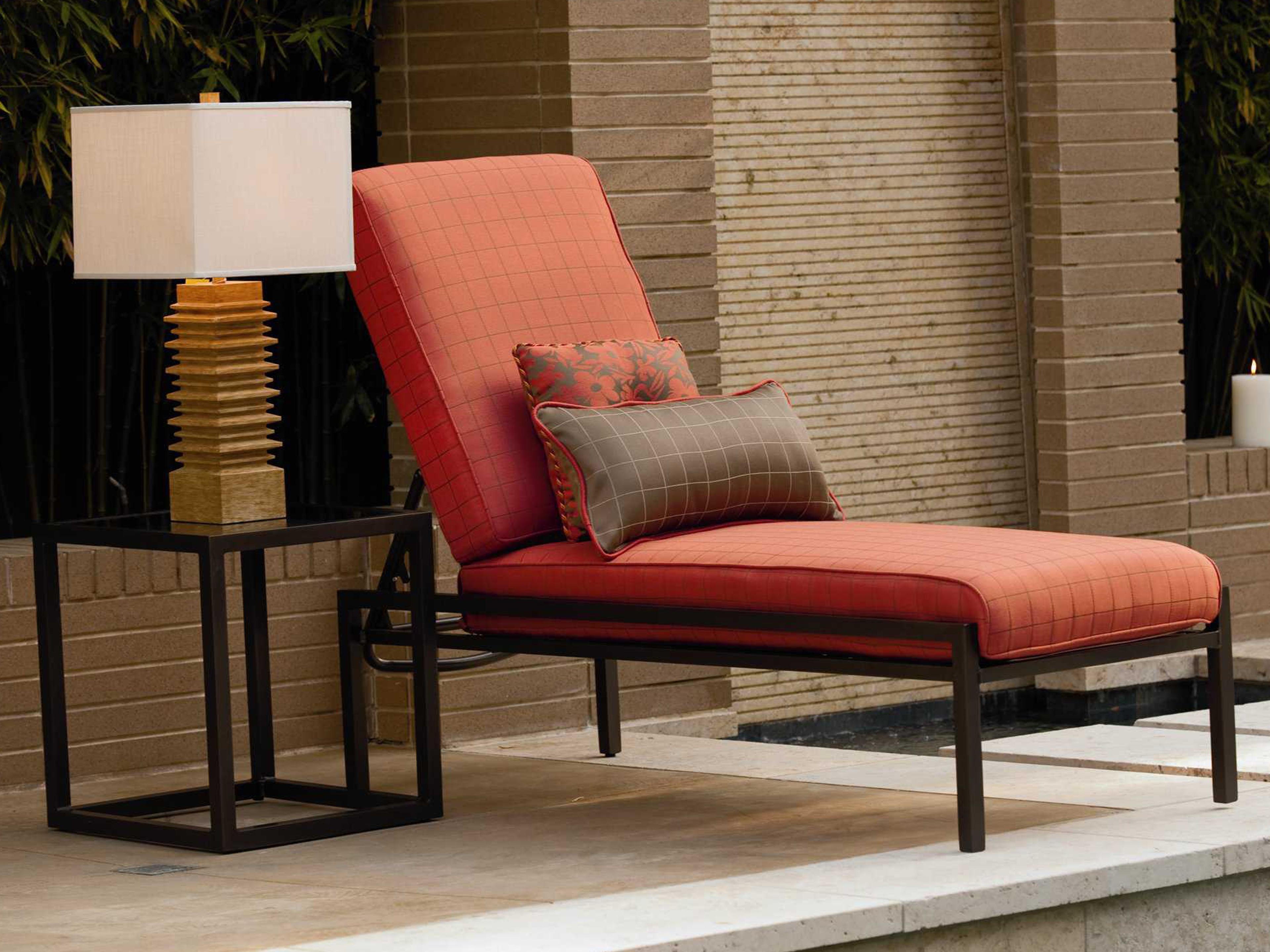 Woodard Salona Cushion By Joe Ruggiero Aluminum Outdoor Lounge Set
