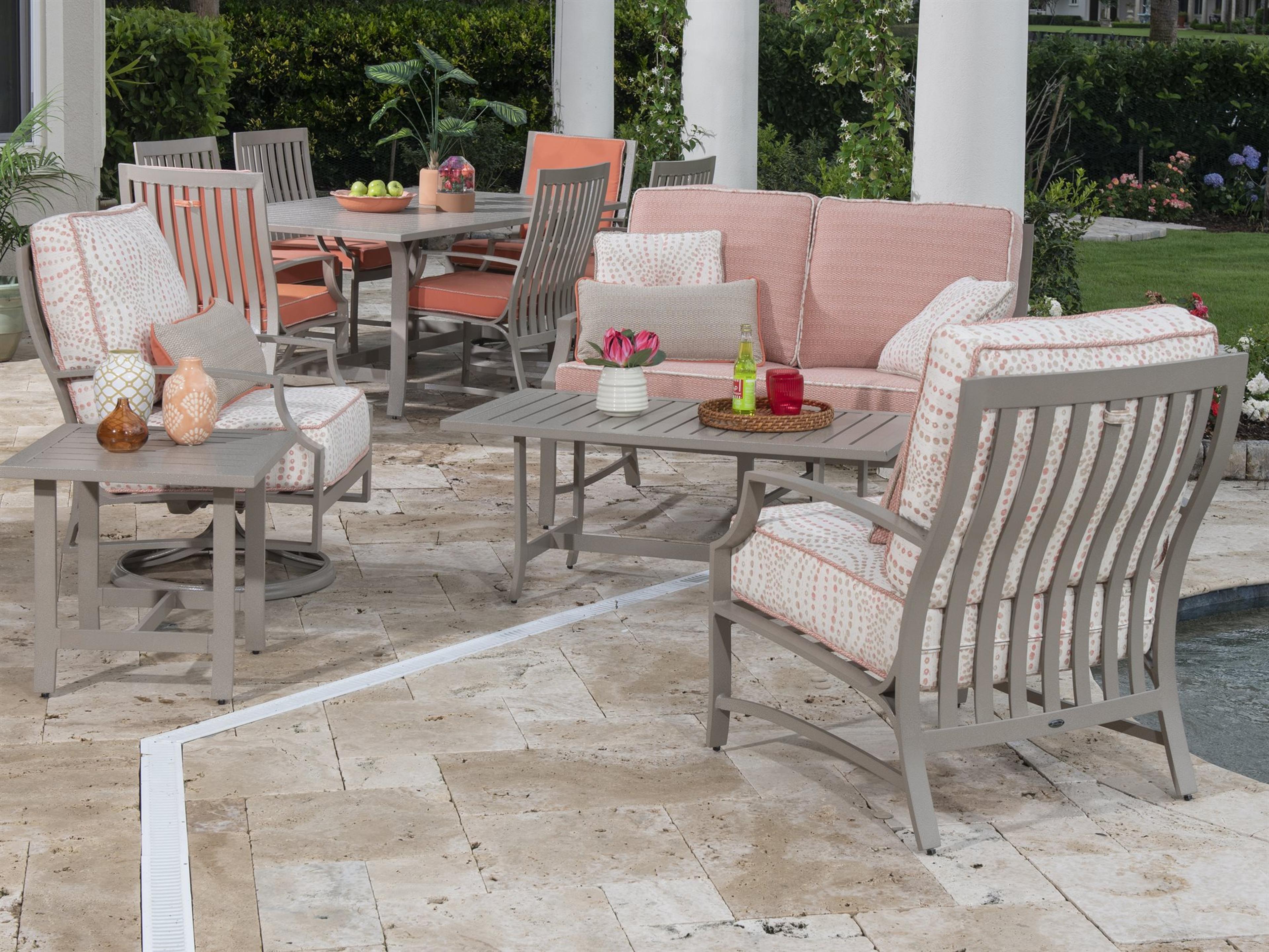 Woodard Seal Cove Aluminum Patio Lounge Set