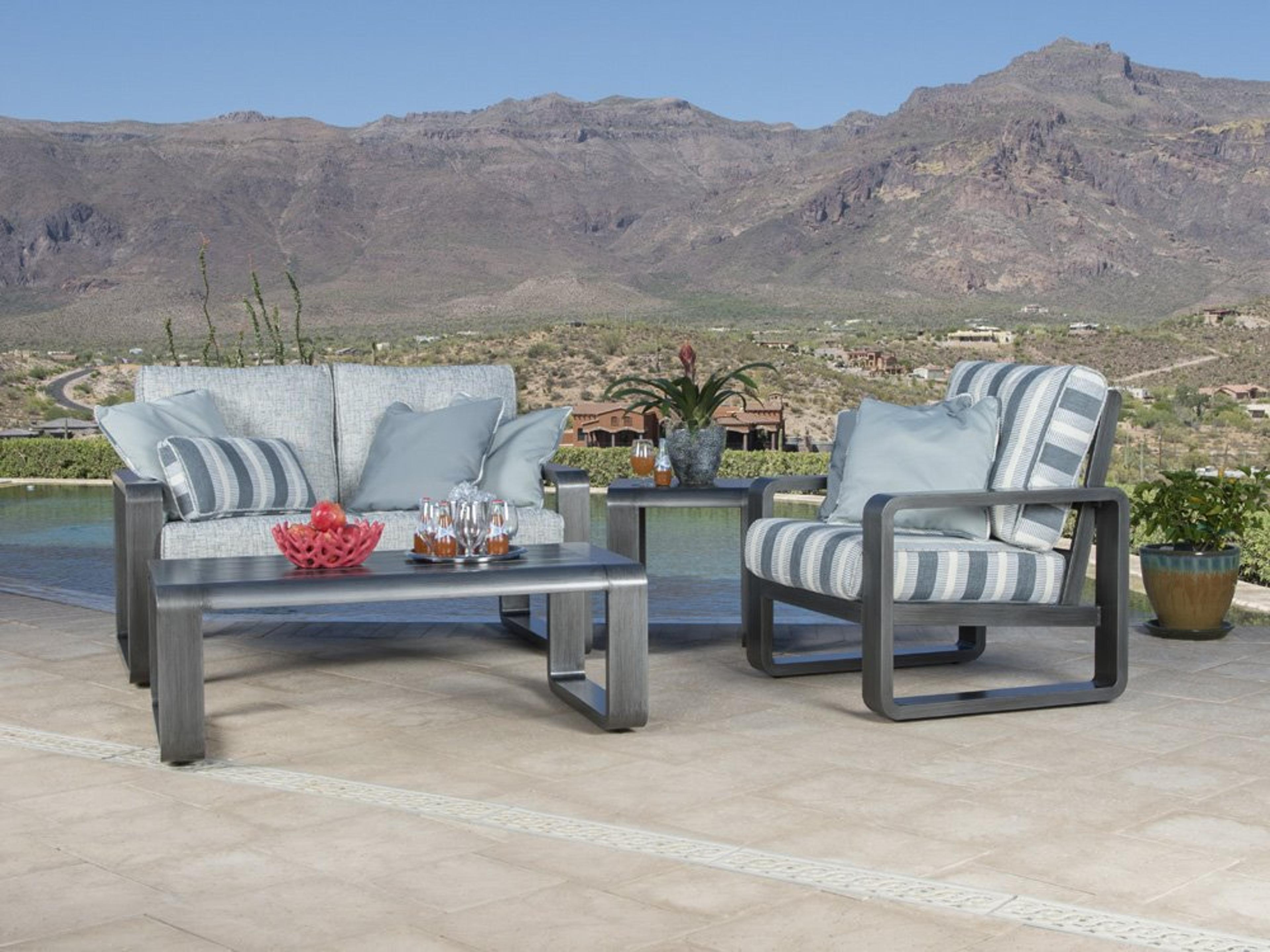 Woodard Vale Aluminum Patio Lounge Set