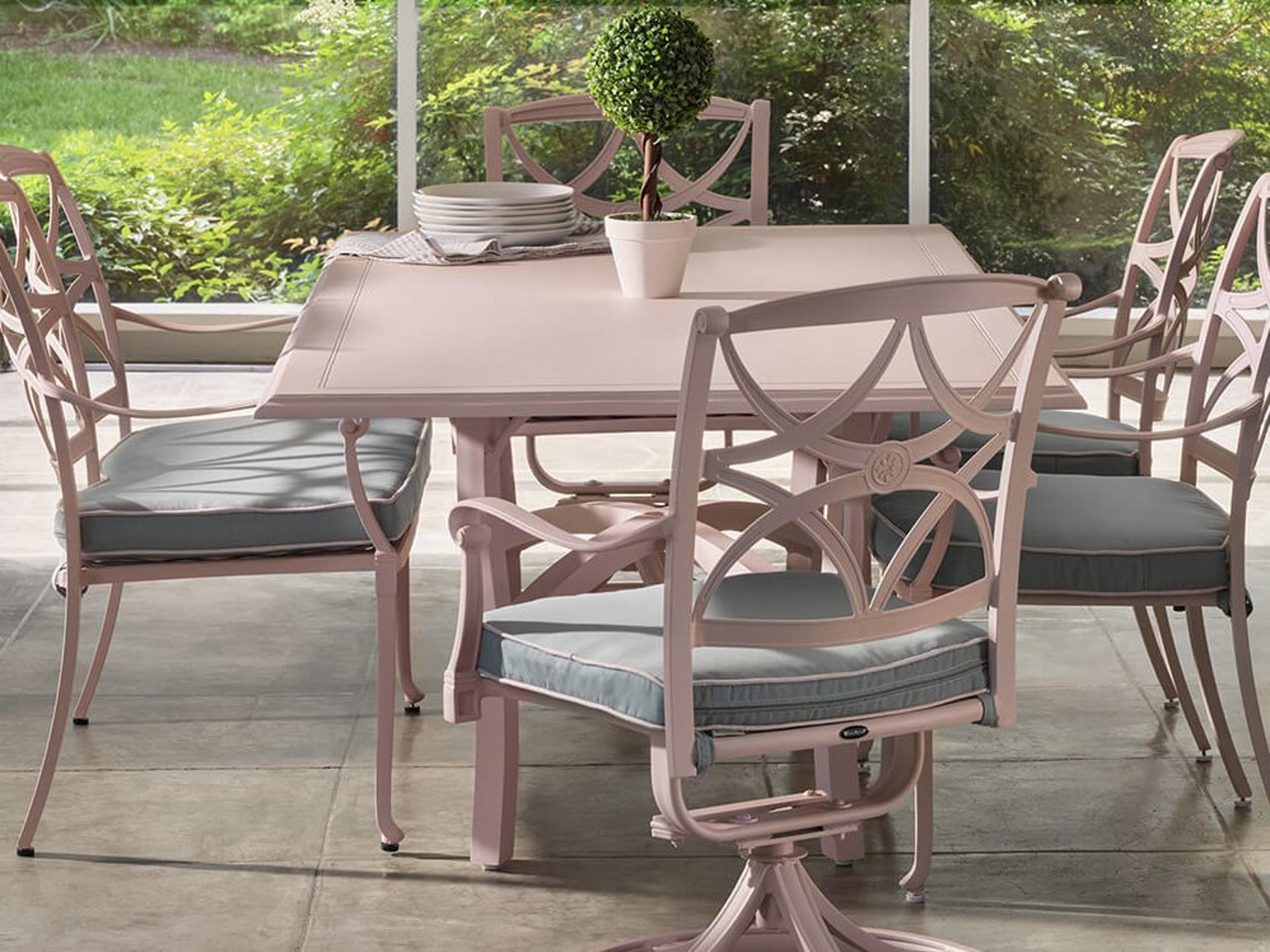 Woodard Wiltshire Cast Aluminum Outdoor Dining Set