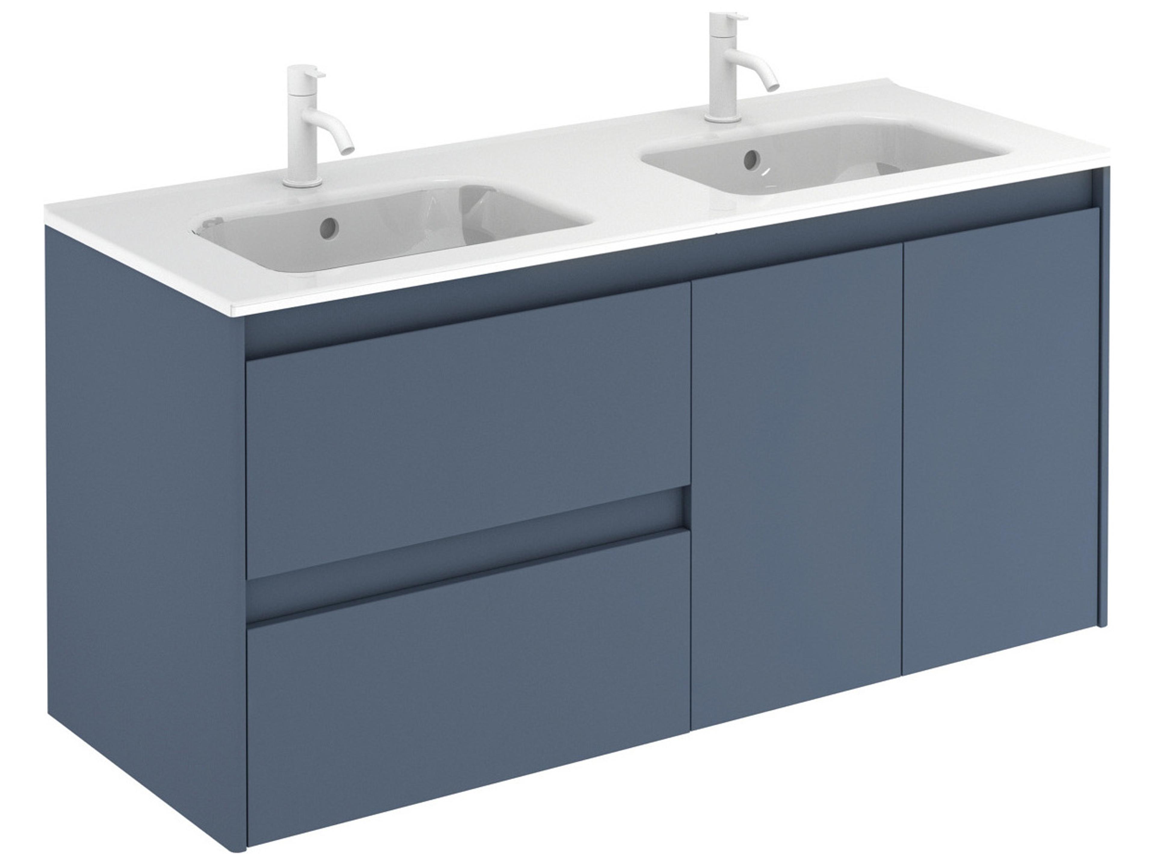 WS Bath Collections Ambra Royal Blue Vanity