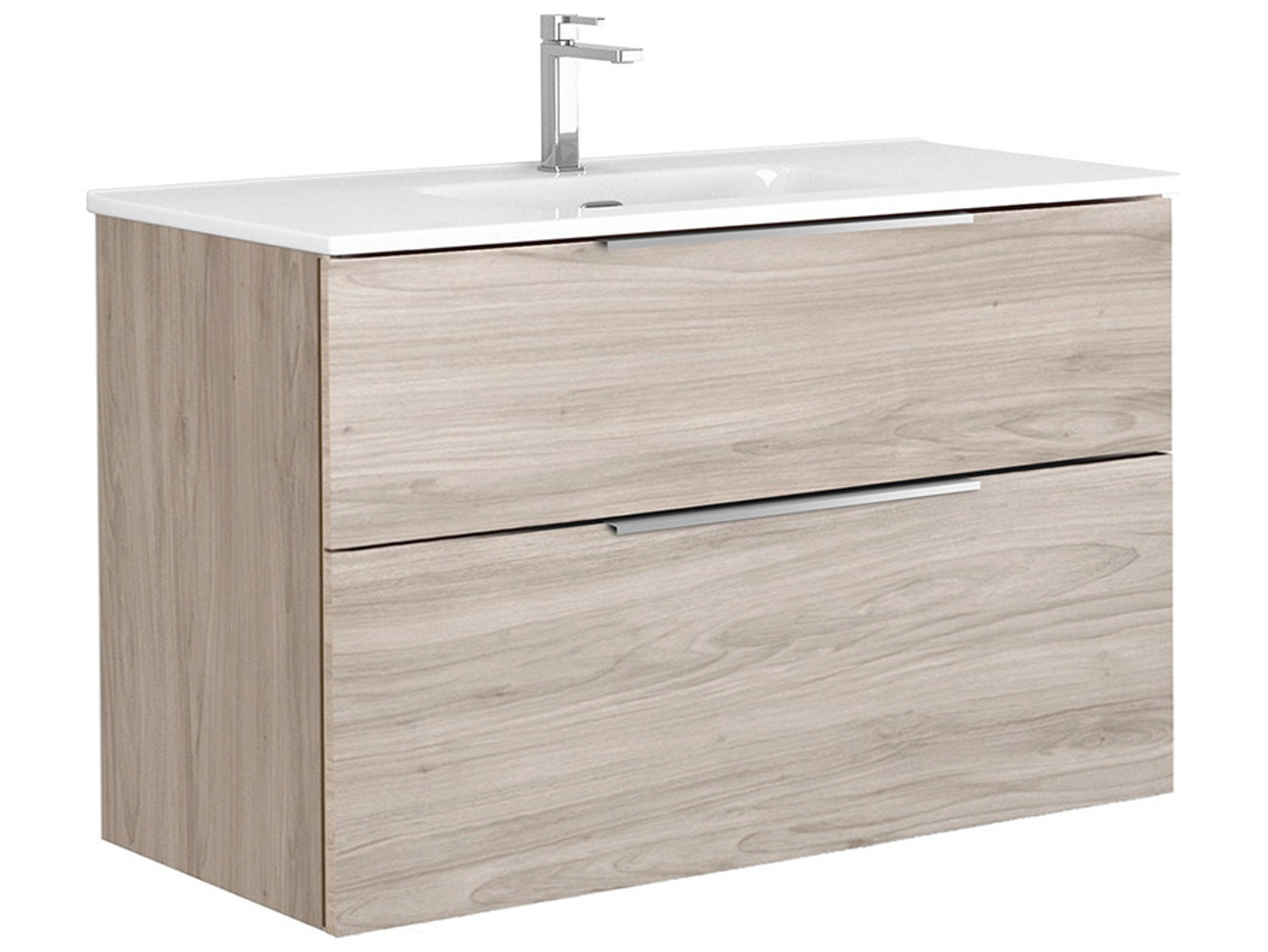 WS Bath Collections Dalia Grey Pine Vanity