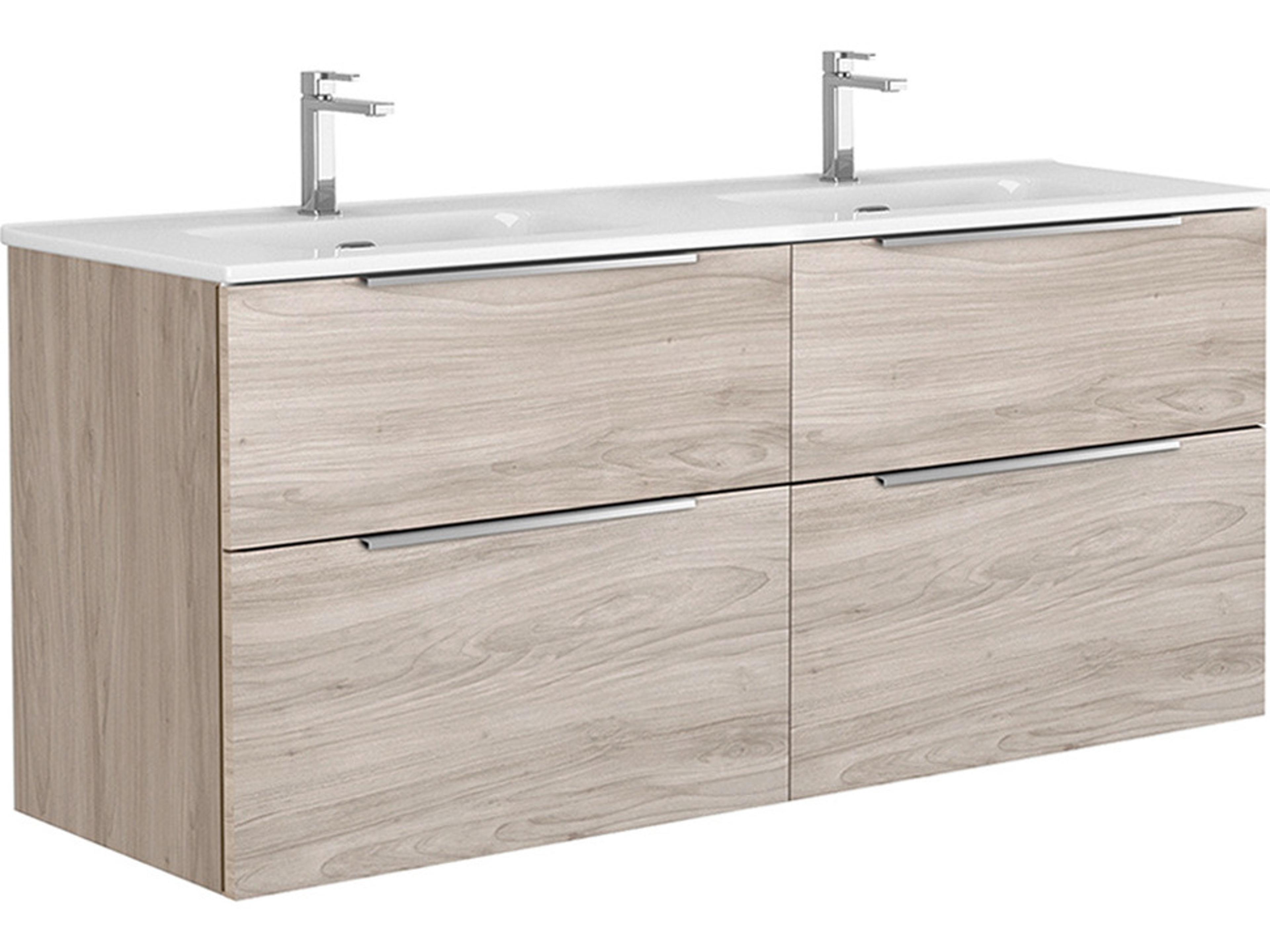 WS Bath Collections Dalia Grey Pine Vanity