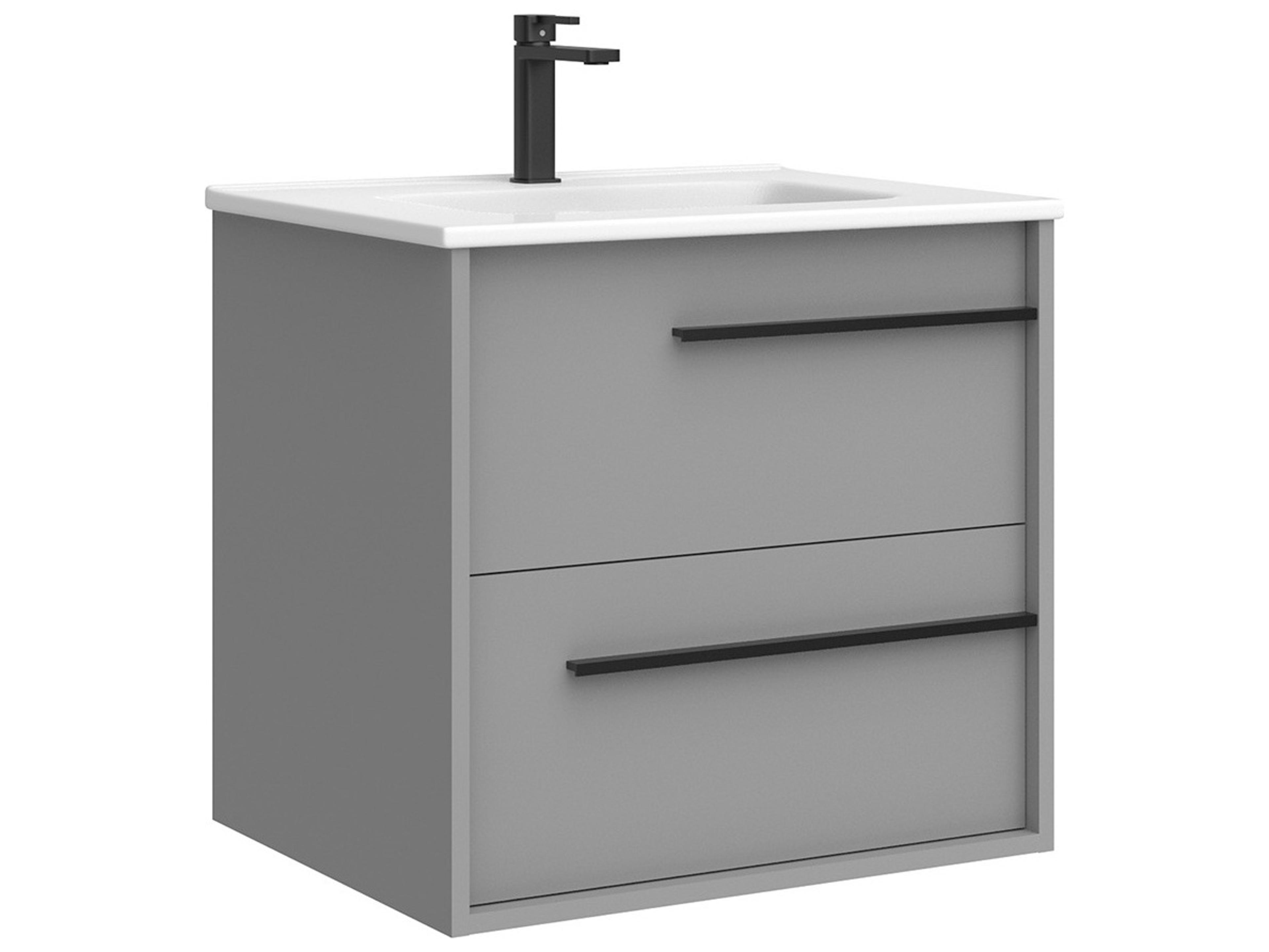 WS Bath Collections Lotus Mist Matte Vanity