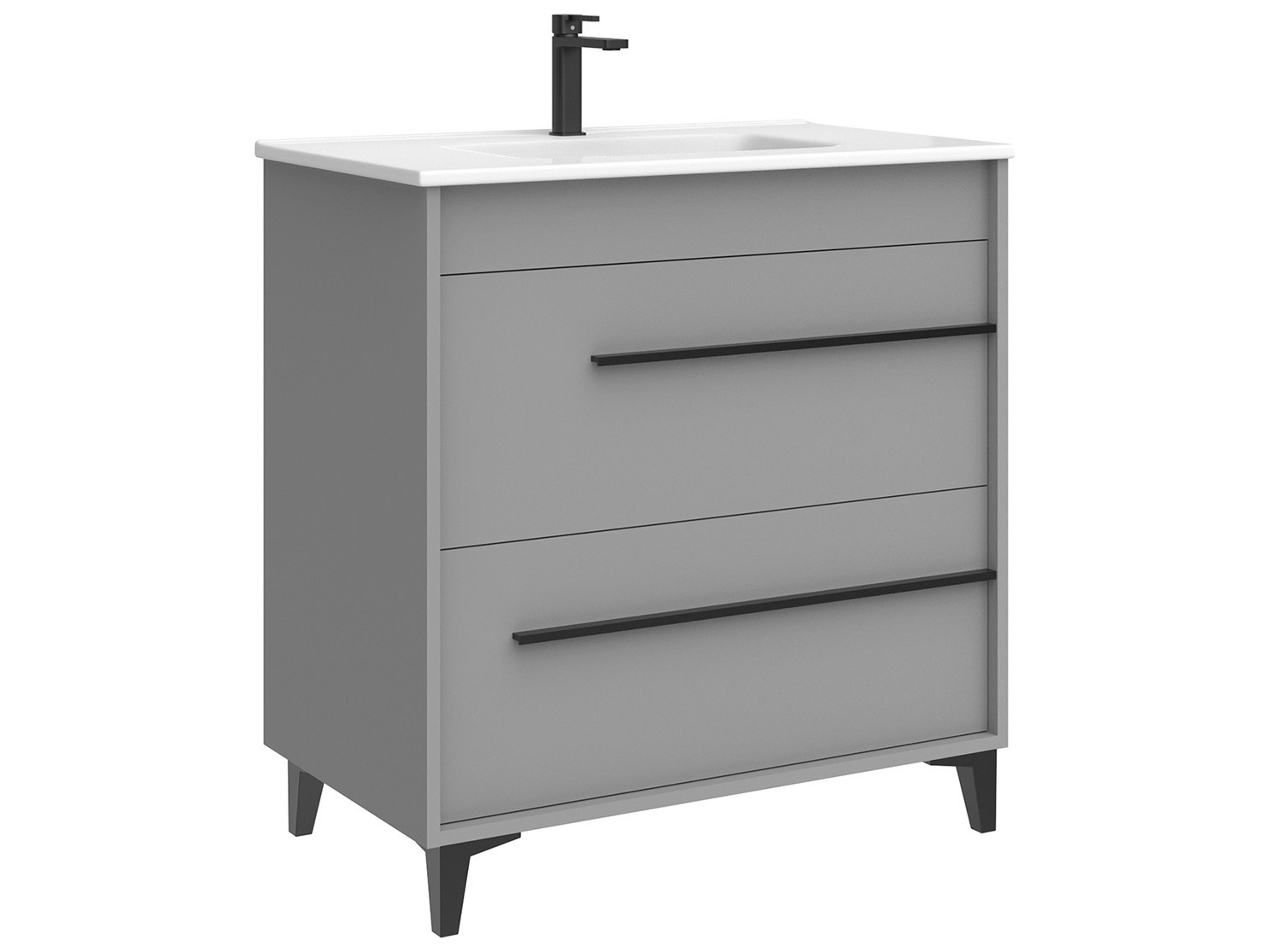 WS Bath Collections Lotus Mist Matte Vanity