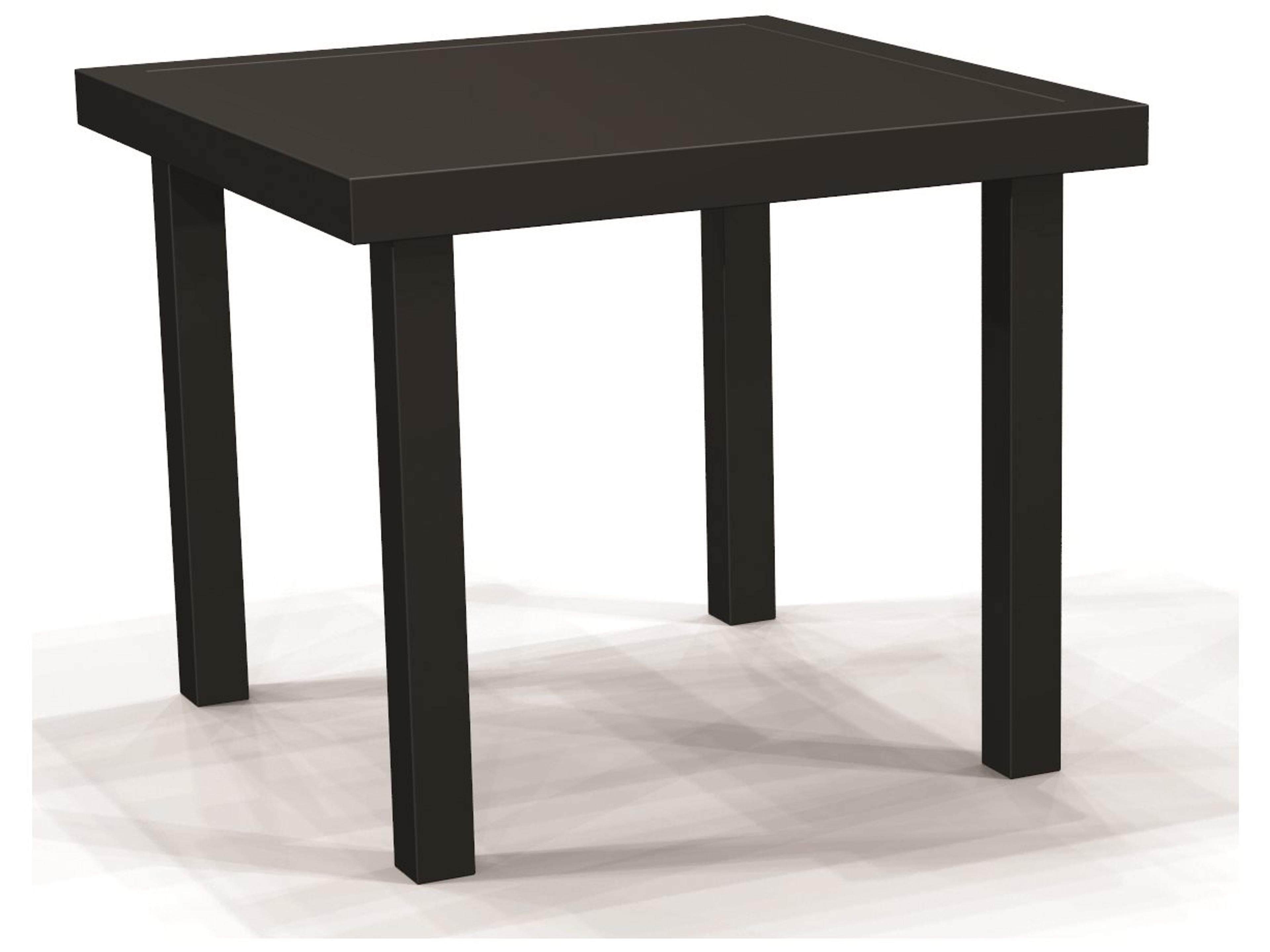 Winston Solid Top Aluminum Square Outdoor Side Table