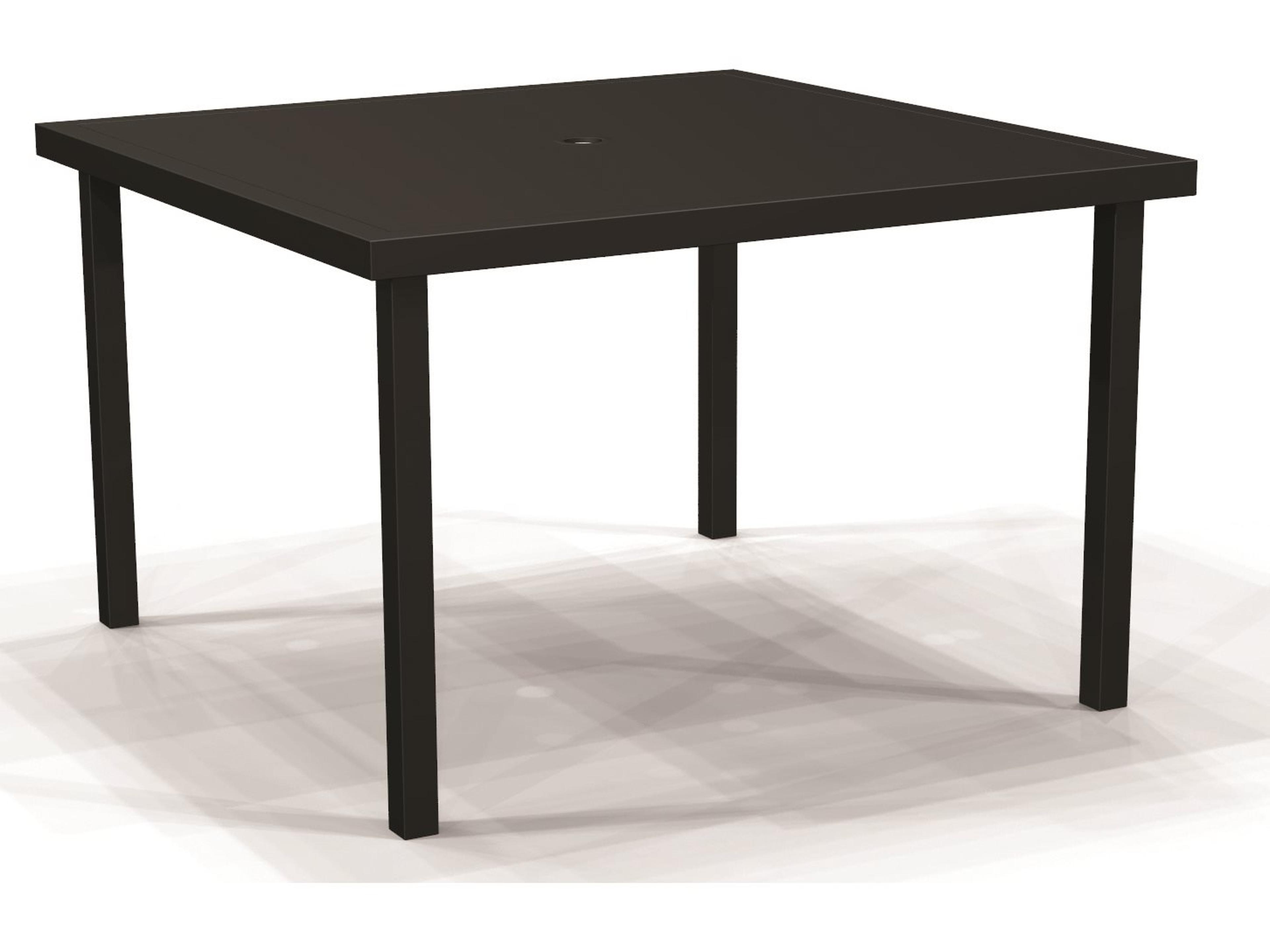Winston Solid Top Aluminum Square Outdoor Dining Table