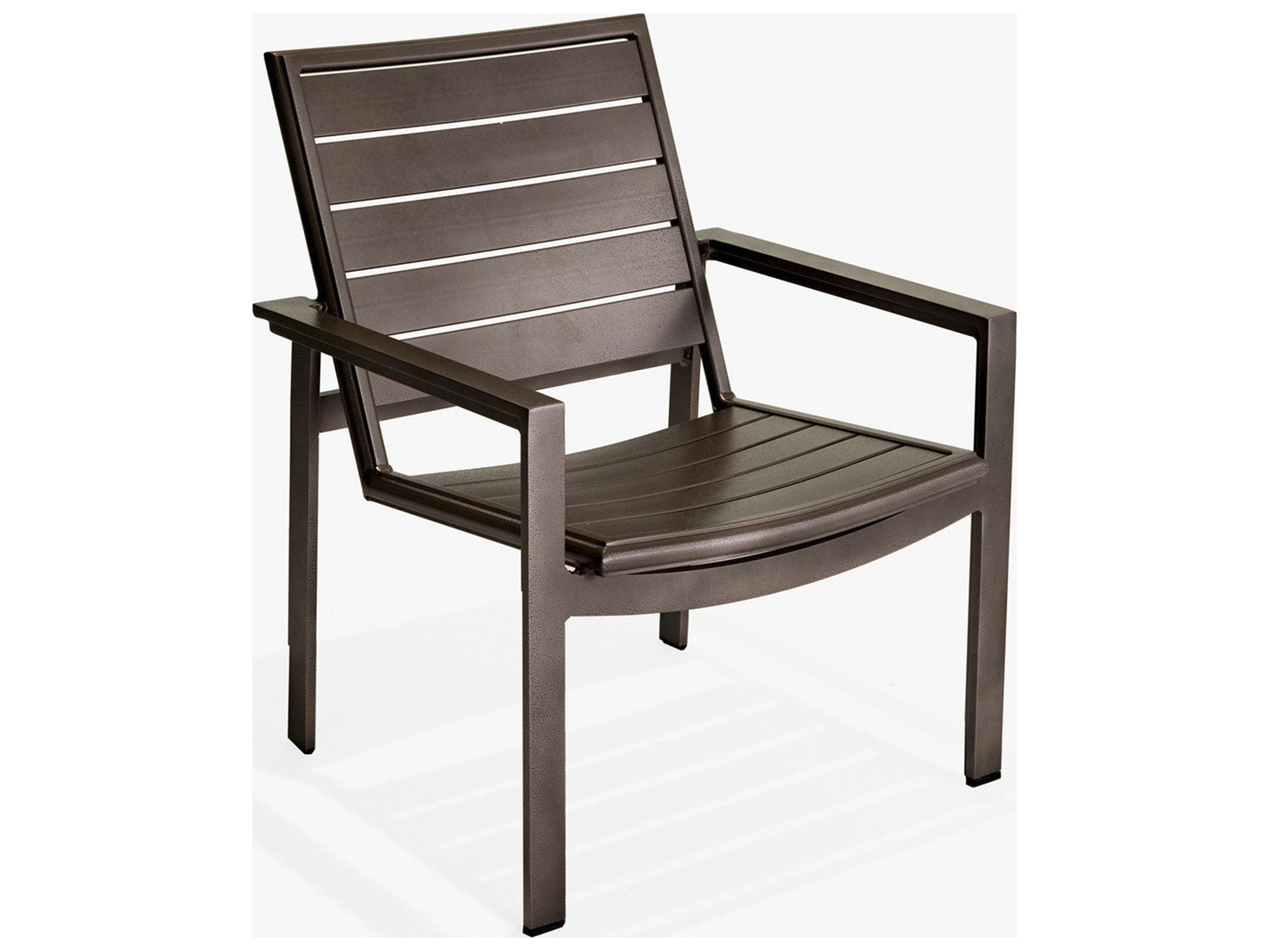 Winston Hamilton Slat Aluminum Nesting Lounge Chair