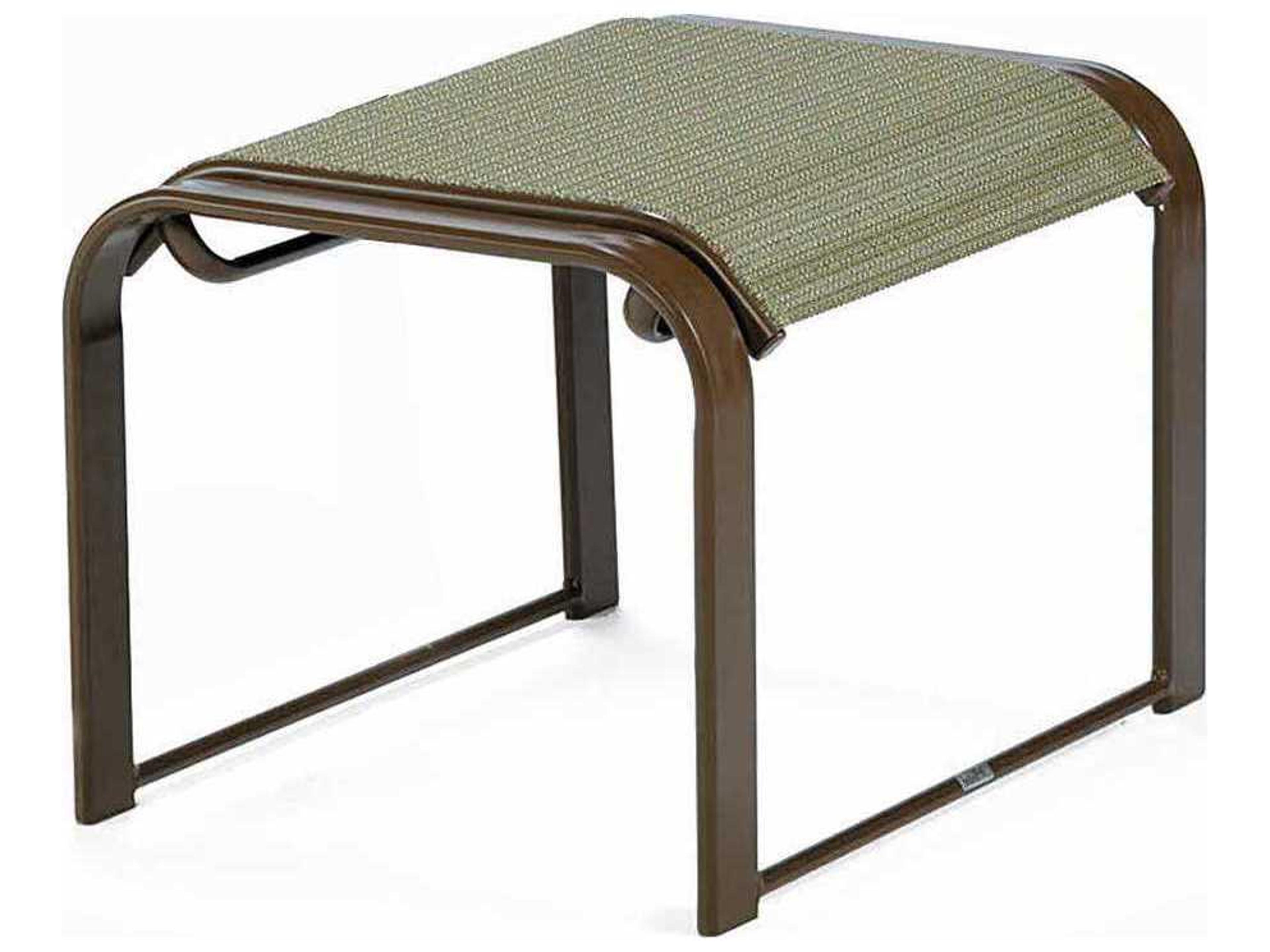 Seagrove II Sling Aluminum Patio Ottoman